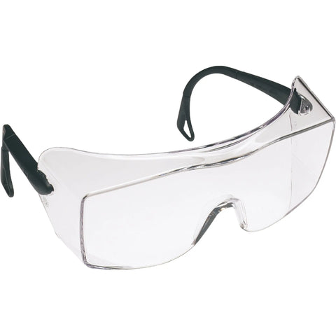 3M 12166-00000-20 OX 2000 Safety Glass/Over Prescription-Clear Lens, Case of 20