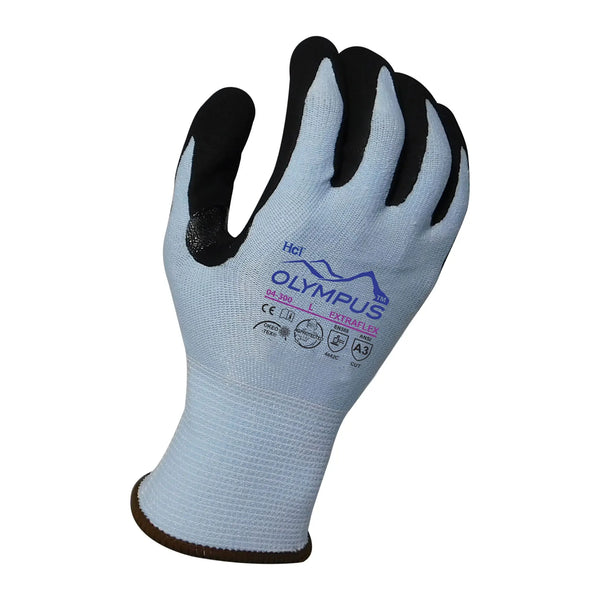 Armor Guys 04300 Olympus ExtraFlex Work Glove, Blue, Box of 12