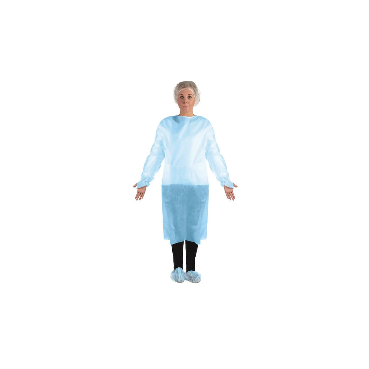 Medicom AMD-Ritmed A6995 Series Assure Wear VersaGown Impervious Isolation Gown, Blue, Case of 100