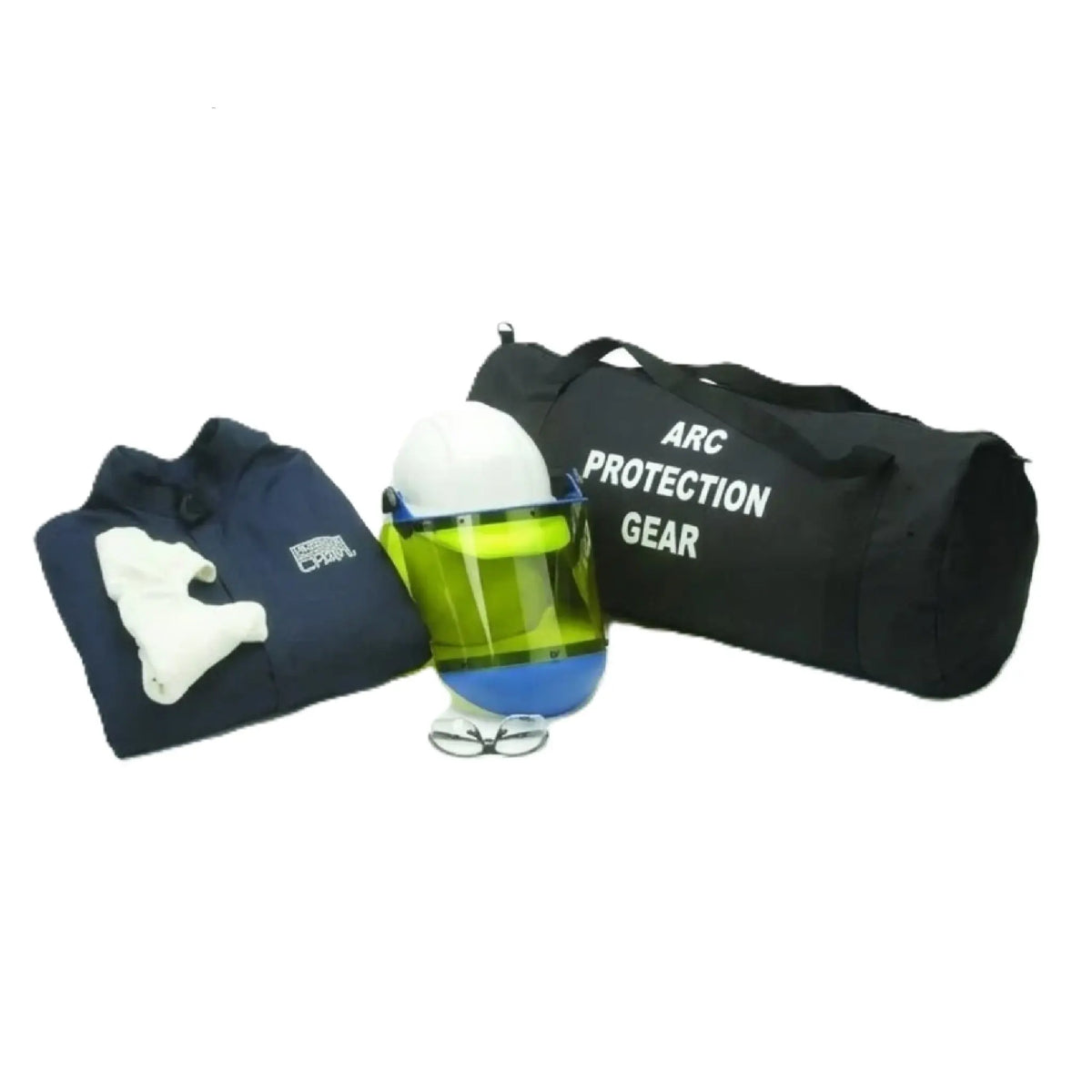 Chicago Protective Apparel AG12-CV-L-NG Arc Flash Coverall Kit, No Gloves, Large, 1 Kit, Main Image