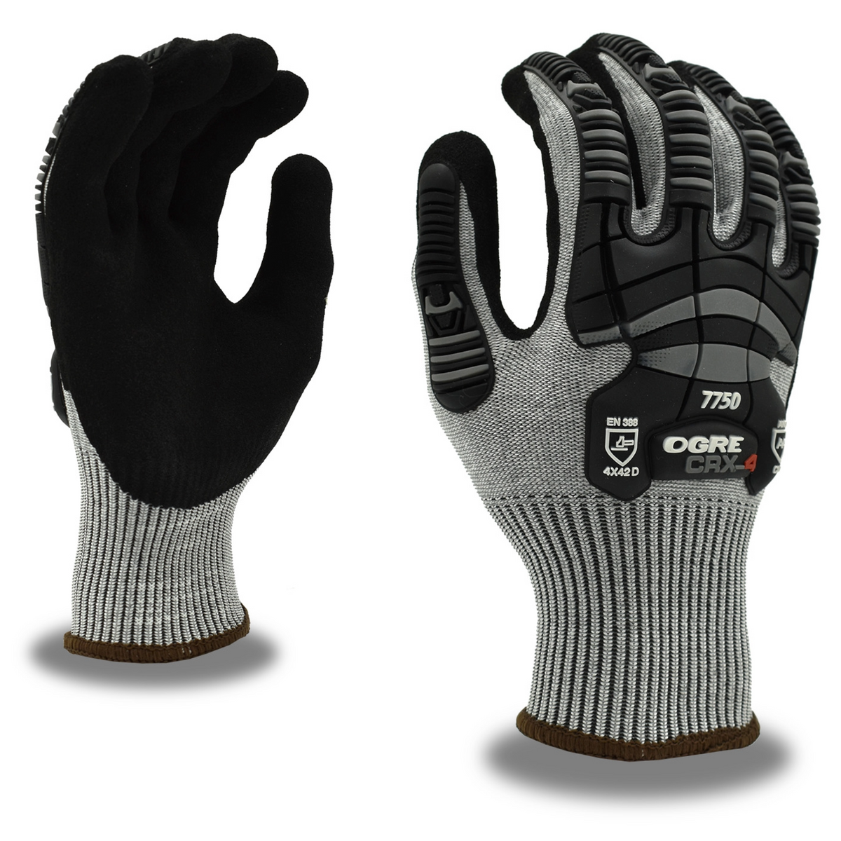 CORDOVA OGRE 7750S CRX-4 Fiber Shell Sonic Welder TPR Gloves, Main Image