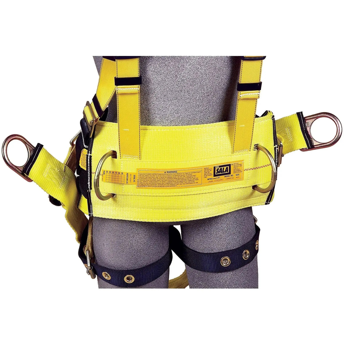 3M DBI-SALA Derrick Belt, Pass Thru Buckle Connection 1000570, Universal, 1 EA, Closeup