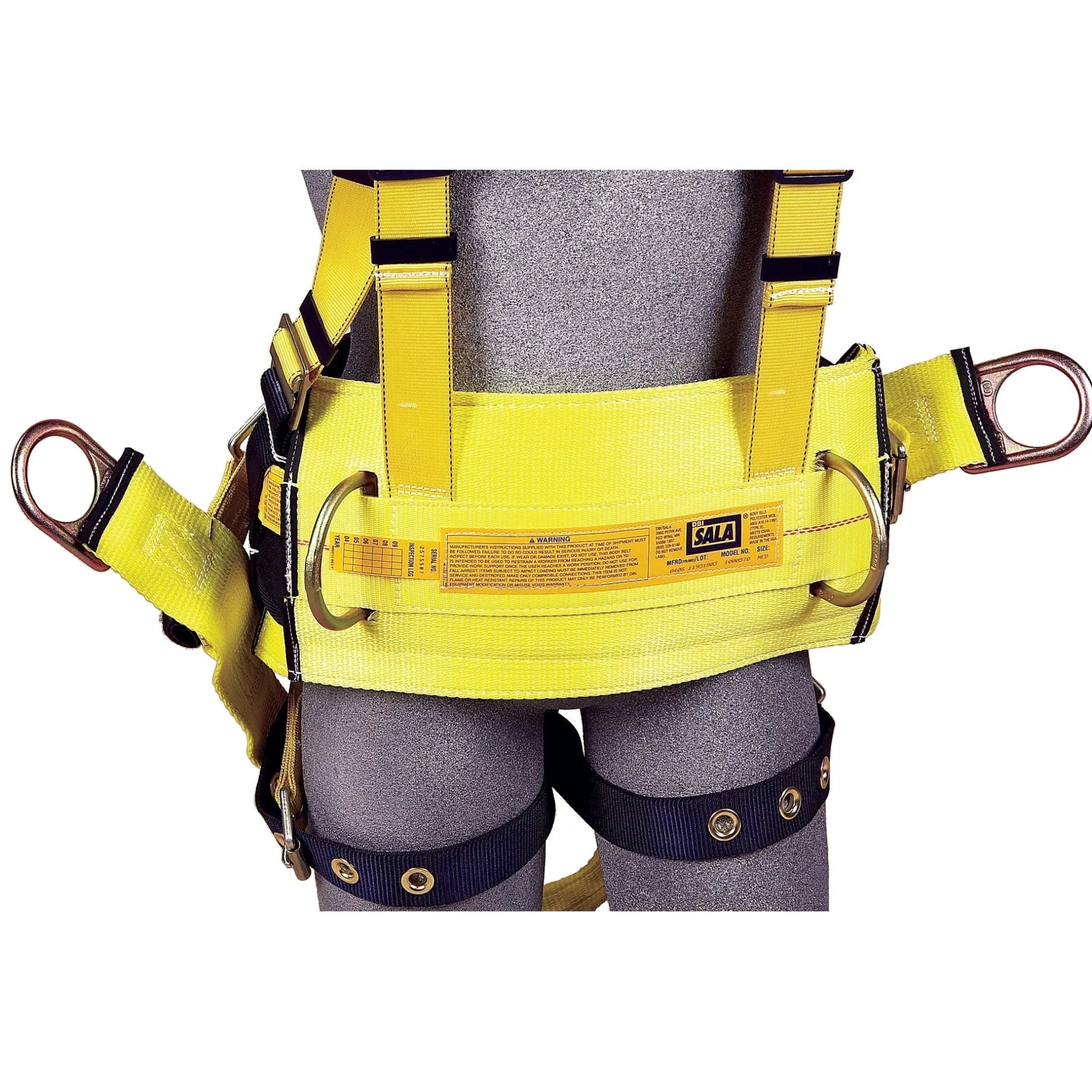 3M DBI-SALA Derrick Belt Pass Thru Buckle Connection 1000573 Medium 1 EA, Closeup