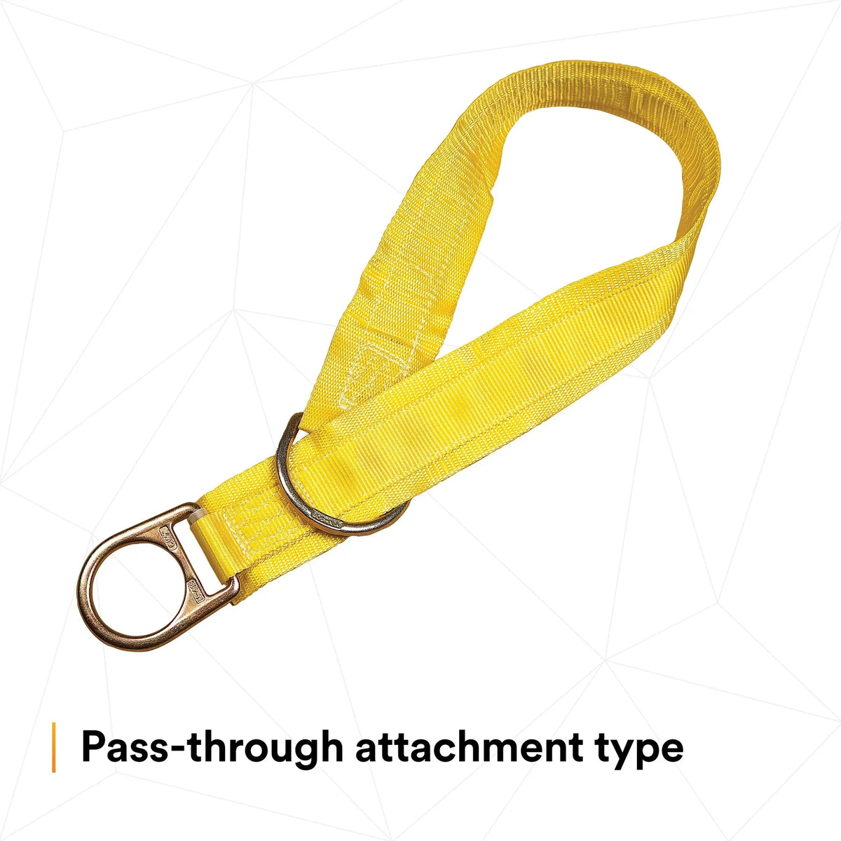 3M DBI-SALA Pass-Thru Web Tie-Off Adapter Anchor 1002009, Polyester, 9 ft, 1 Each, 3rd Image