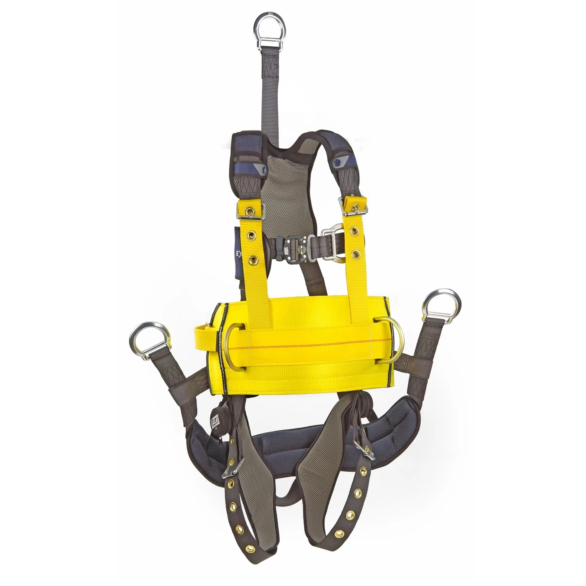 3M DBI-SALA Derrick Tongue Buckle Positioning Belt with Tongue Buckle Harness Connector 1003223, Yellow, 2X, 1 Each, Main Image