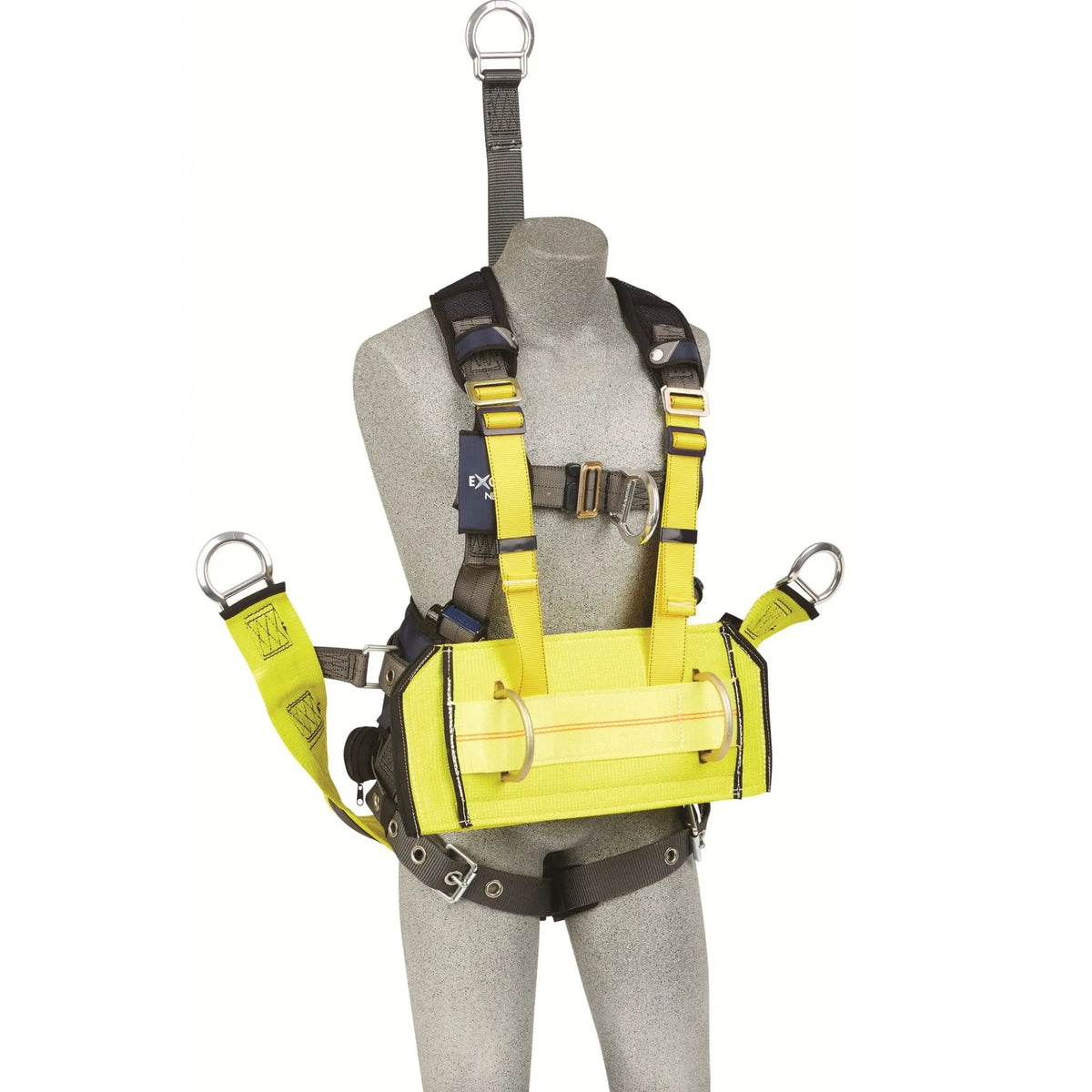 3M DBI-SALA Derrick Tongue Buckle Positioning Belt with Tongue Buckle Harness Connector 1003230, Yellow, Small, 1 Each, 2nd Main Image