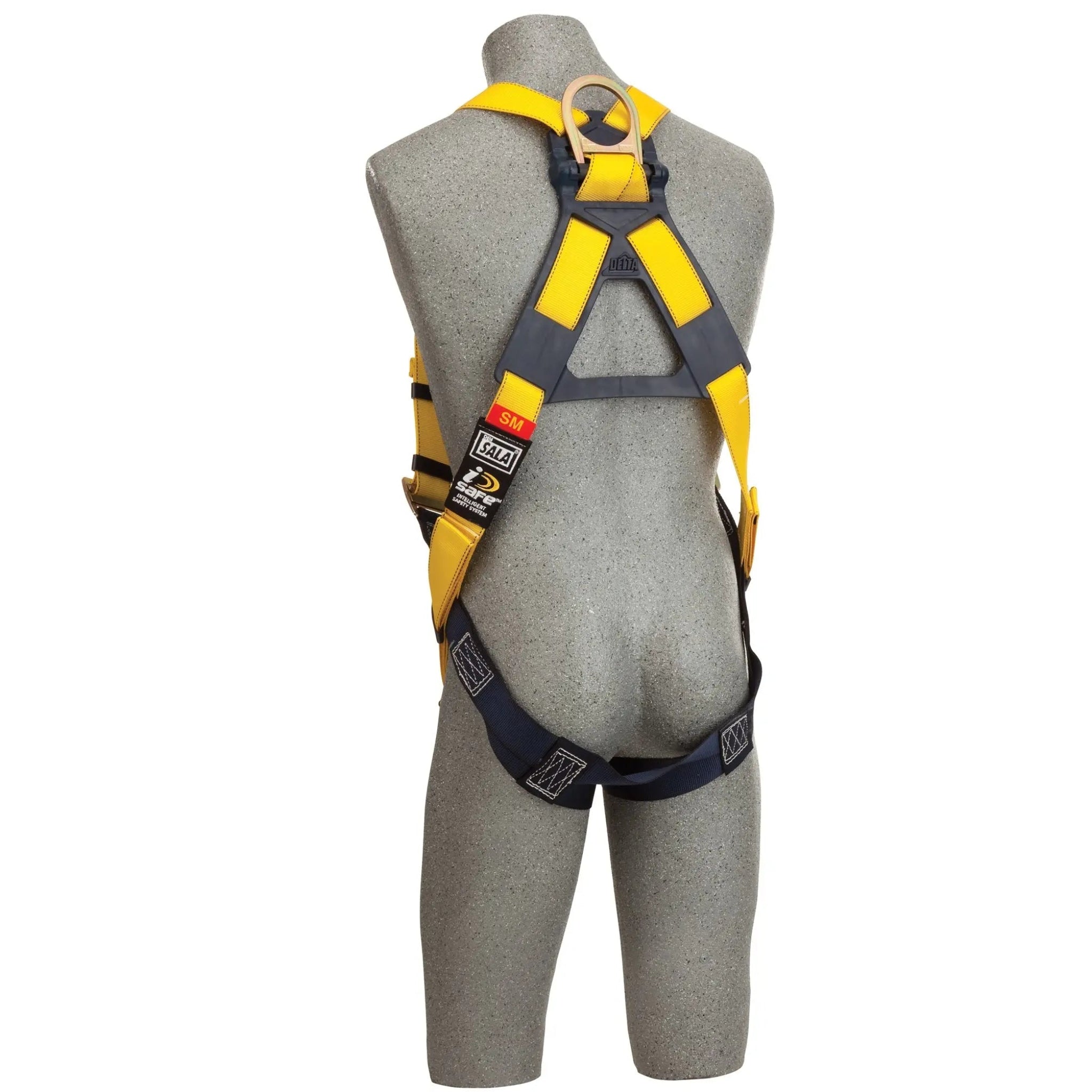 3M DBI-SALA Delta Vest-Style Harness 1102001, Universal, 1 EA, Back