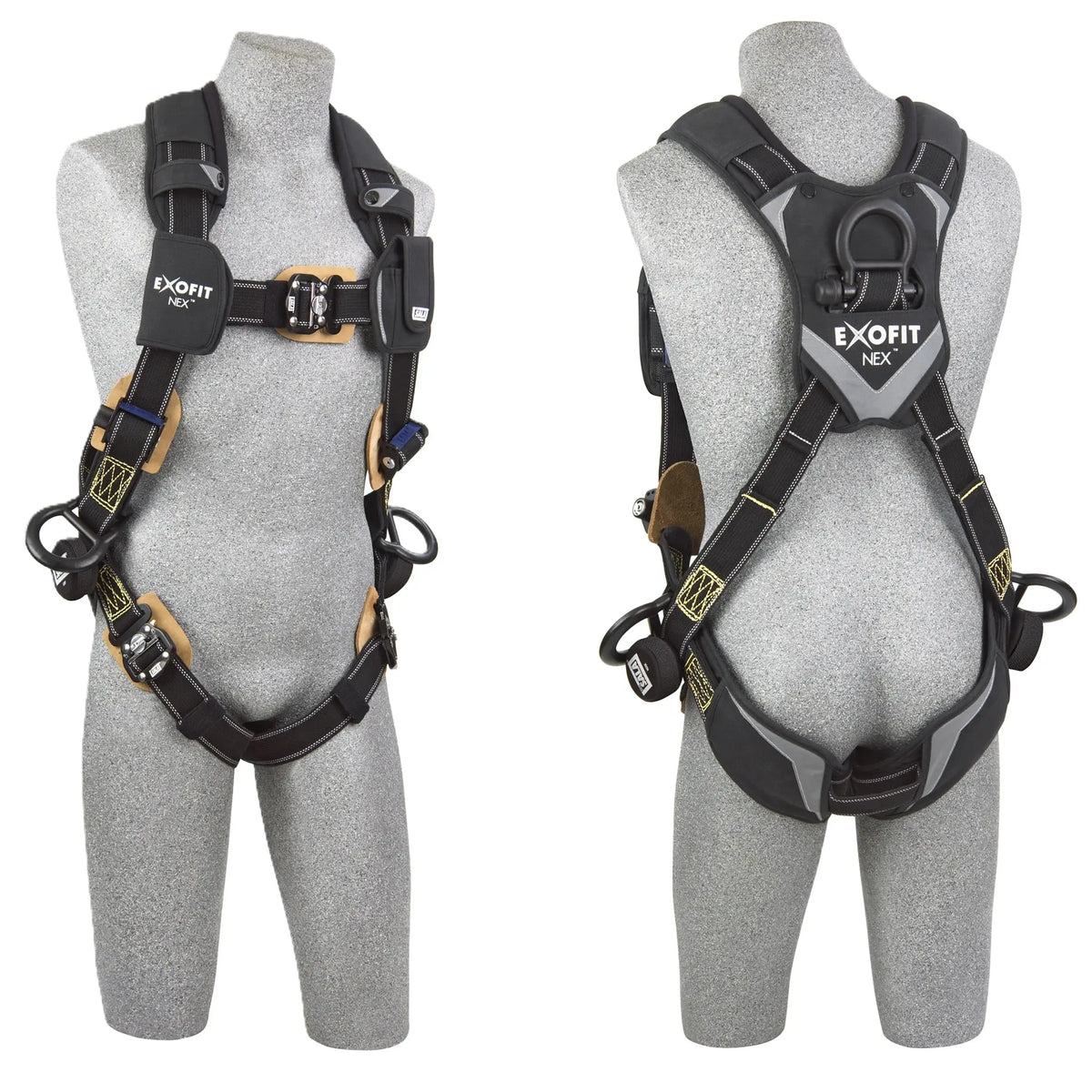 3M DBI-SALA ExoFit NEX Arc Flash Positioning Harness 1103073, X-Large, 1 EA, front - back