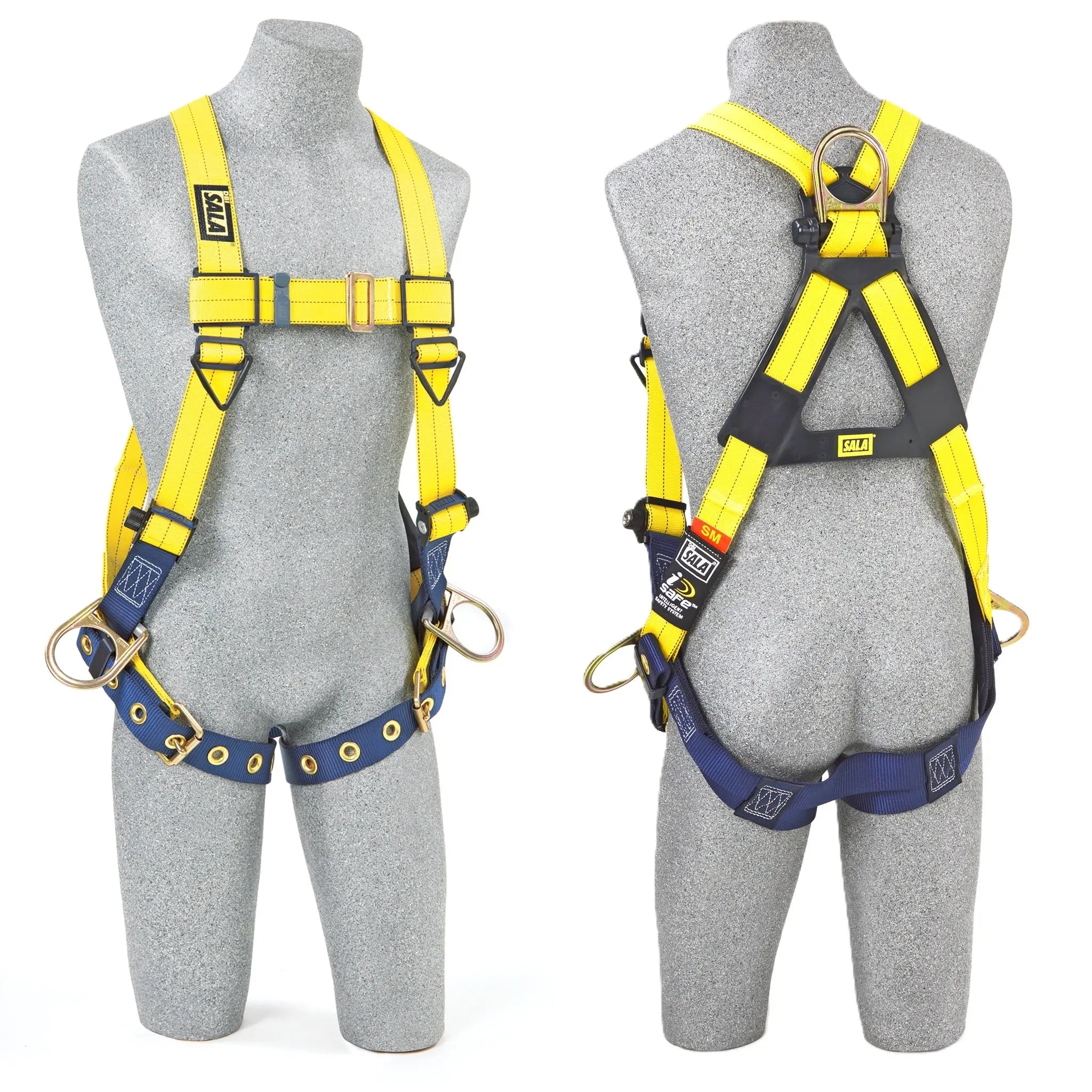 3M DBI-SALA Delta Vest Positioning Safety Harness 1104889, Medium, 1 Each, Front and Back