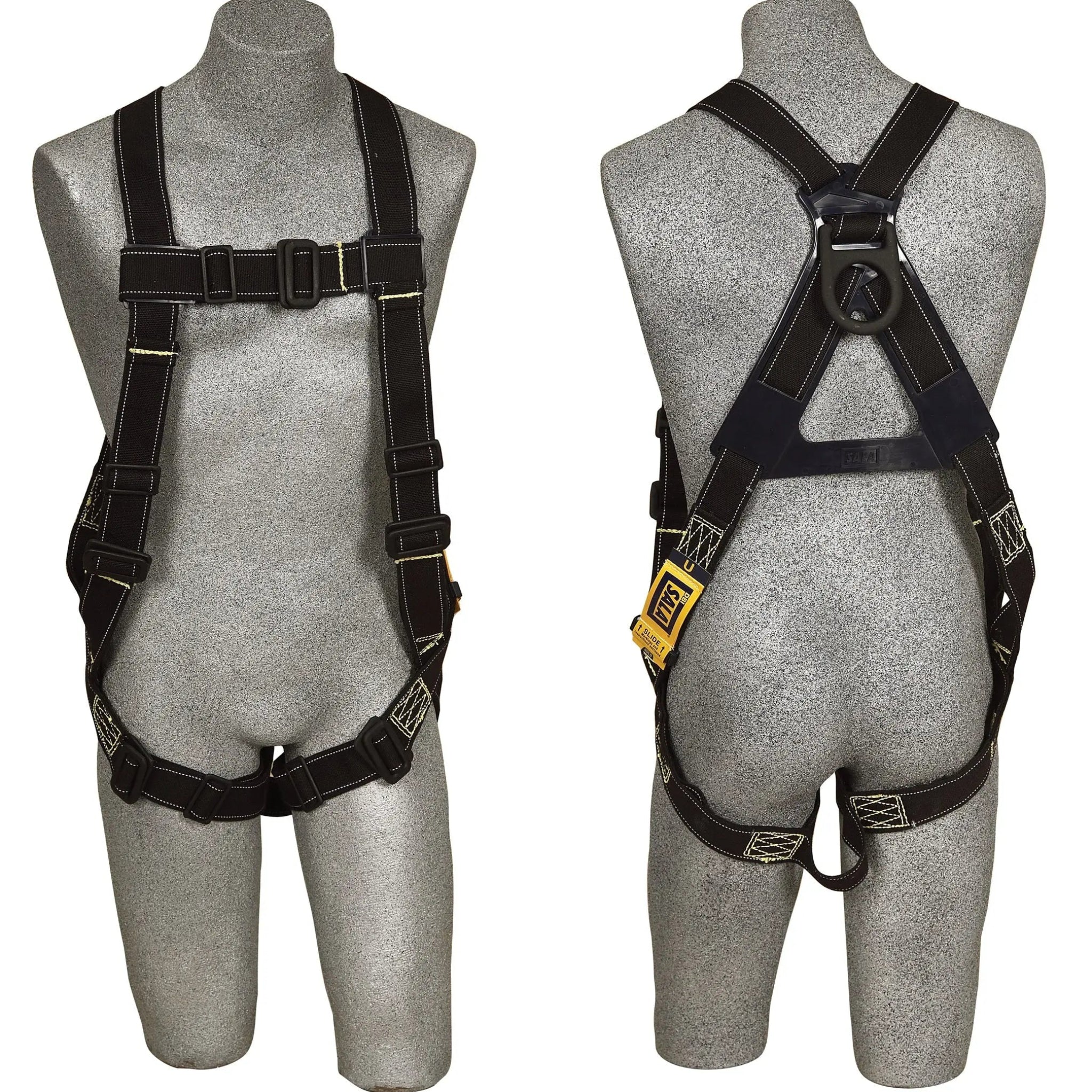 3M DBI-SALA Delta Vest-Style Harness 1105475, Universal, 1 EA, Front and Back