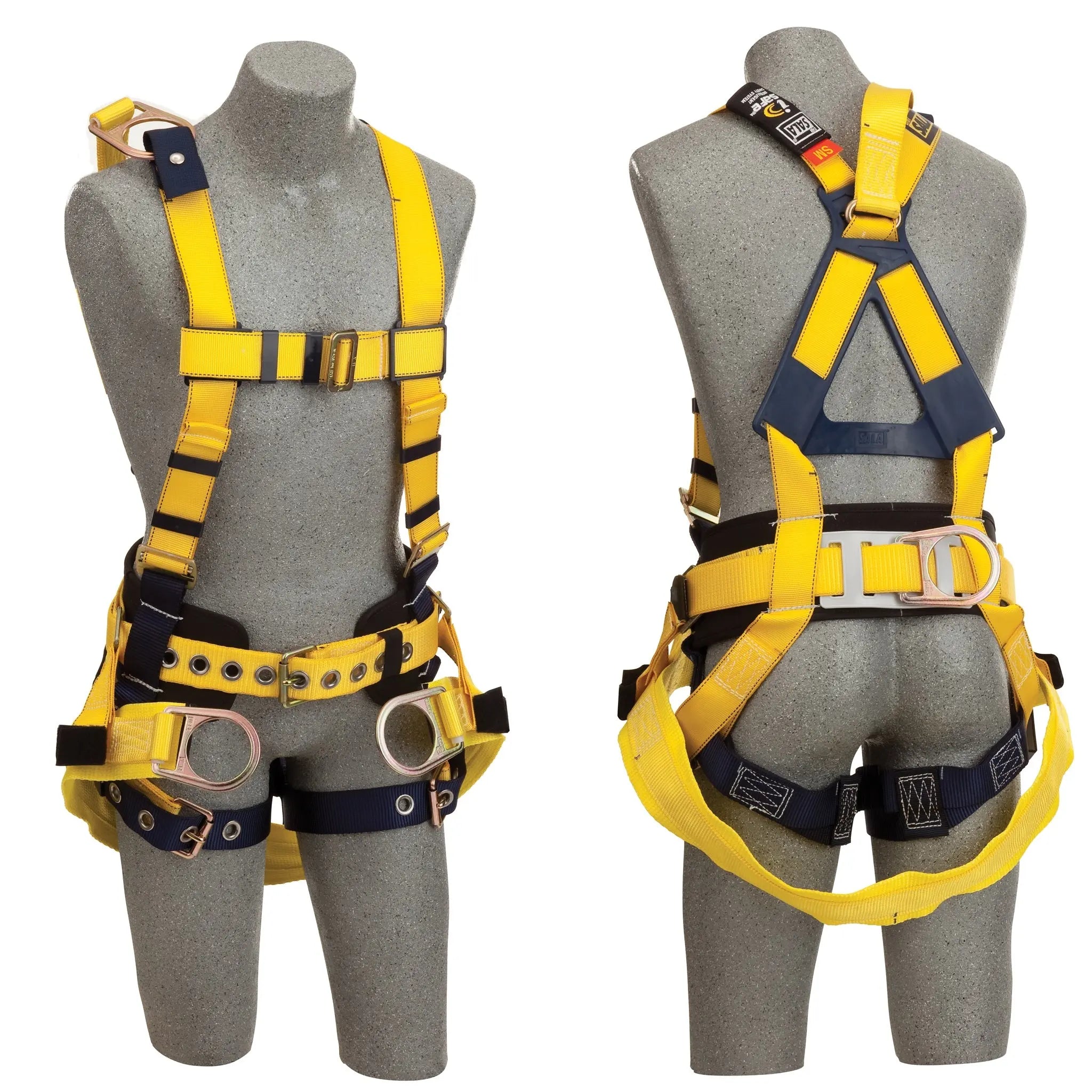 3M DBI-SALA Delta Derrick Harness 1106100, Small, 1 EA. Front and Back