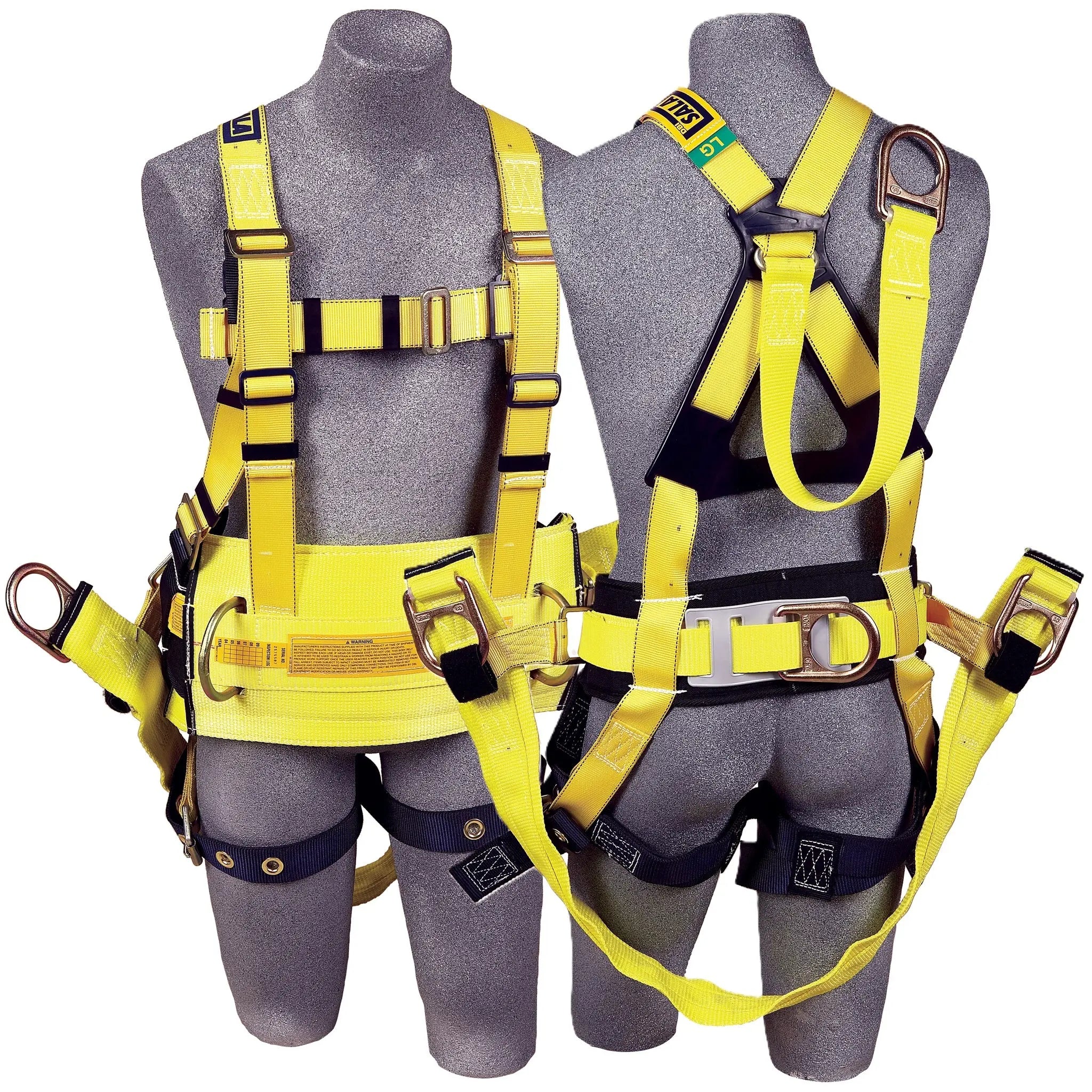 3M DBI-SALA Delta Derrick Harness 1106112, Small, 1 EA, Front and Back