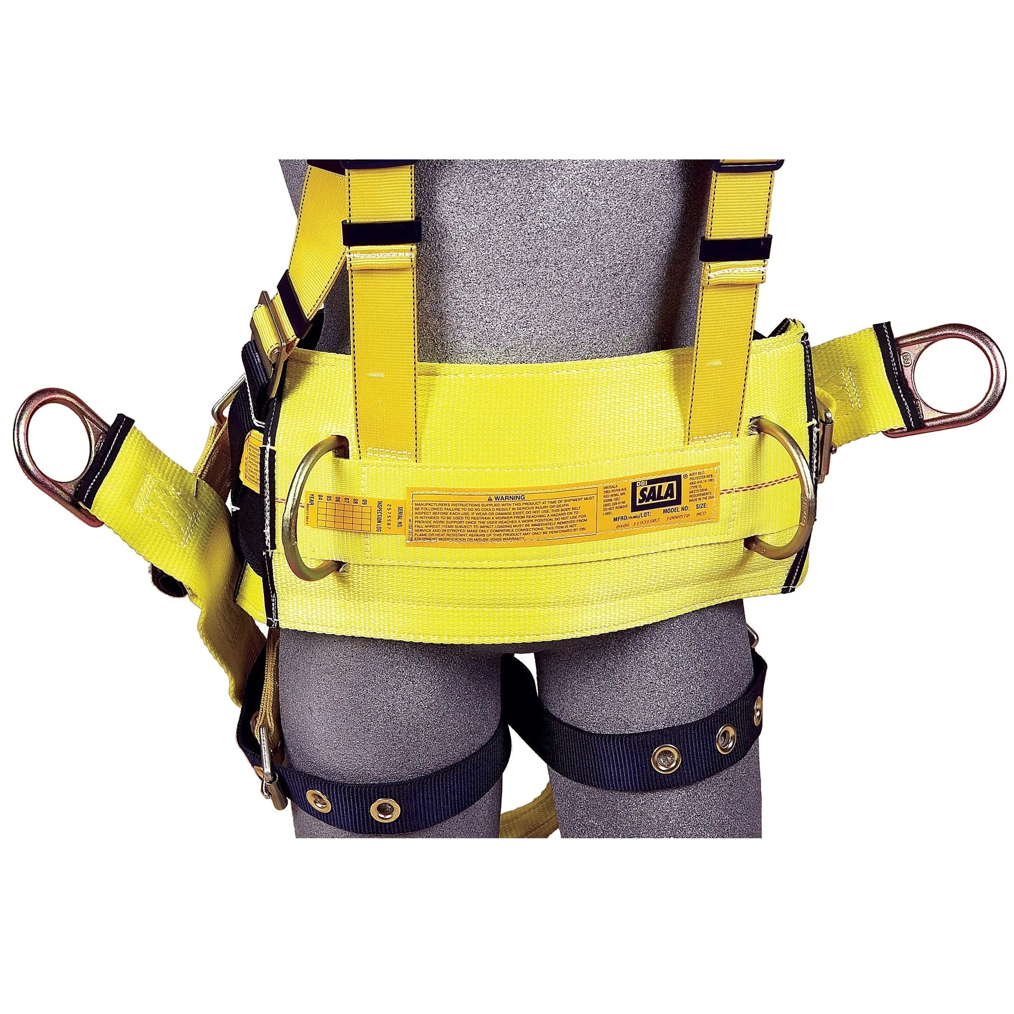 3M DBI-SALA Delta Derrick Harness 1106112, Small, 1 EA, Mid