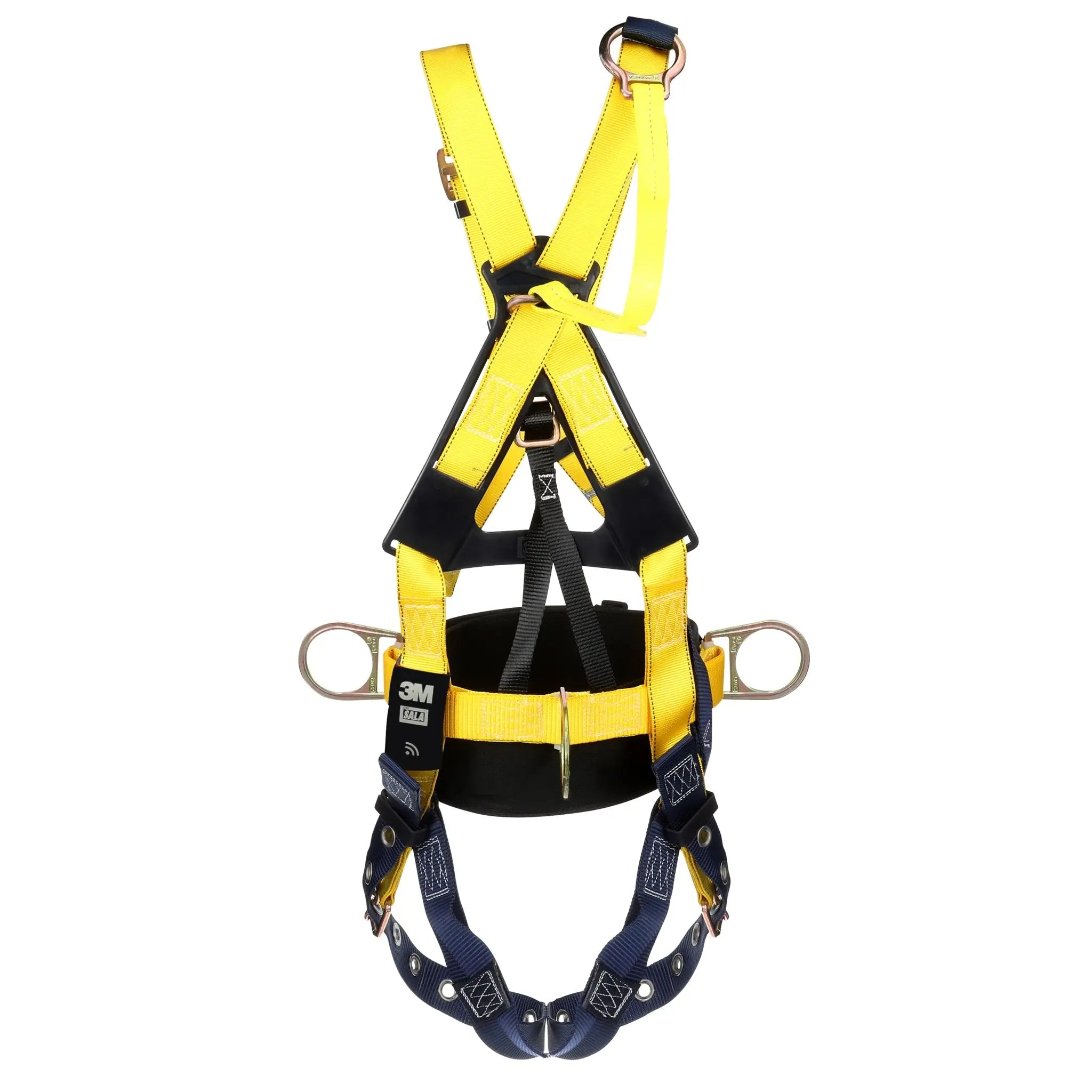 3M DBI-SALA Delta Tower Harness, Side D Rings, Pole Restraint DRings, Stand-up Rear D Ring, TB 1106375 Universal, 1 Each, Back