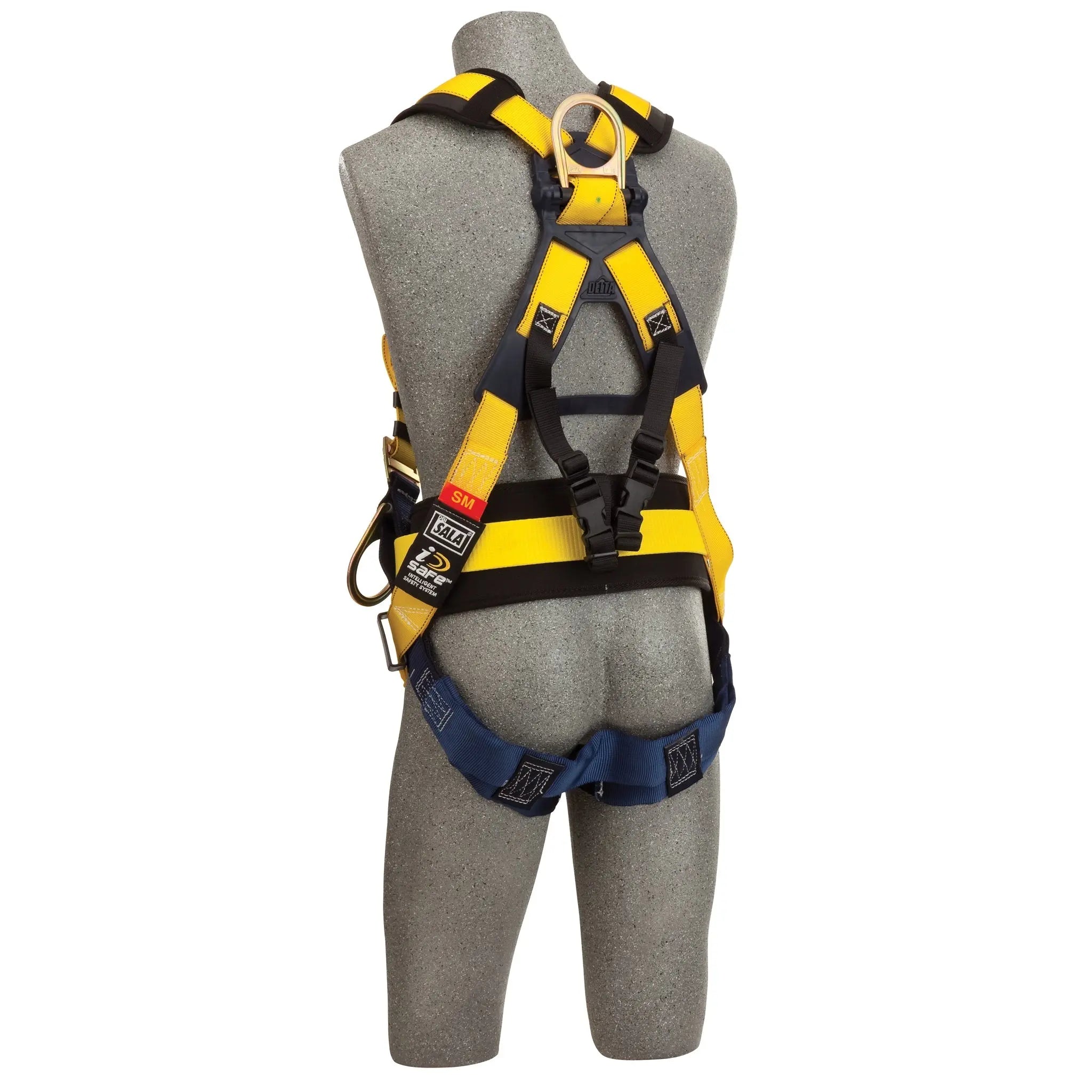 3M DBI-SALA Delta Iron Worker's Harness 1106403, Small, 1 EA, Back