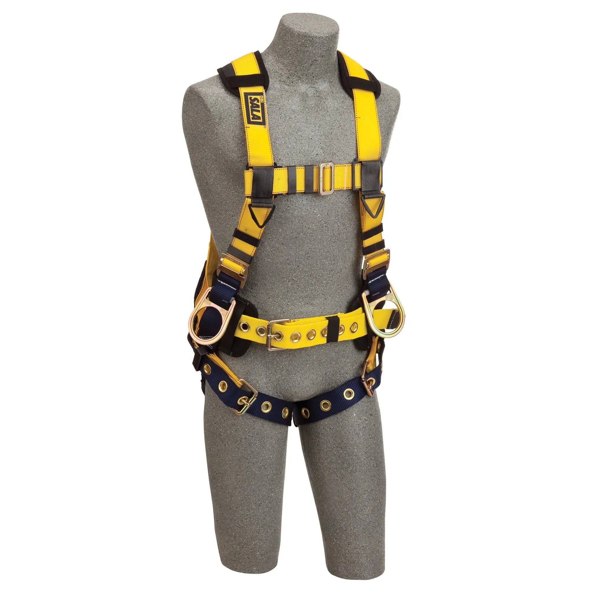 3M DBI-SALA Delta Iron Worker Positioning Safety Harness 1106411, 3X, 1 Each, Front