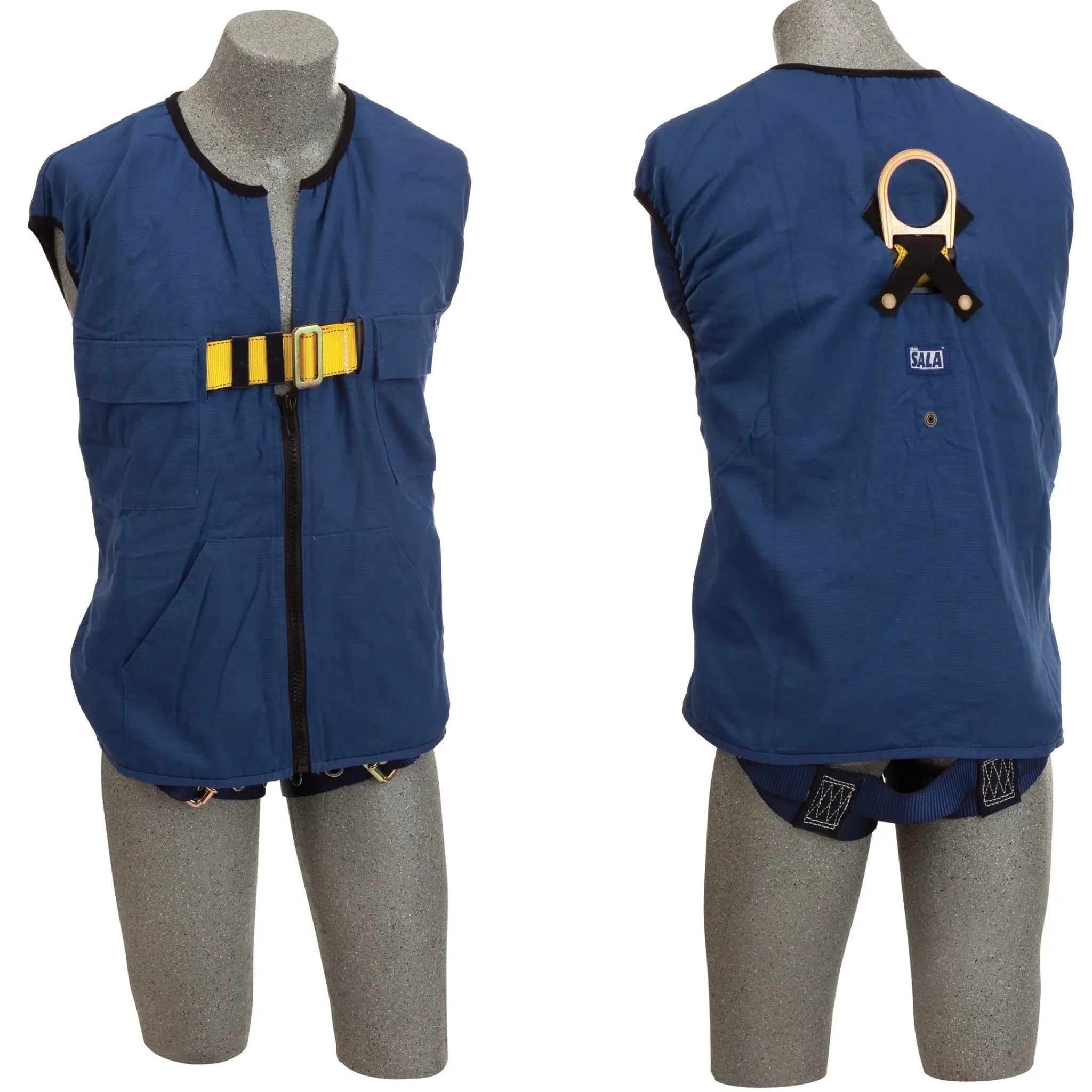 3M DBI-SALA Delta Workvest Harness 1107416, Universal, 1 EA, Front and Back