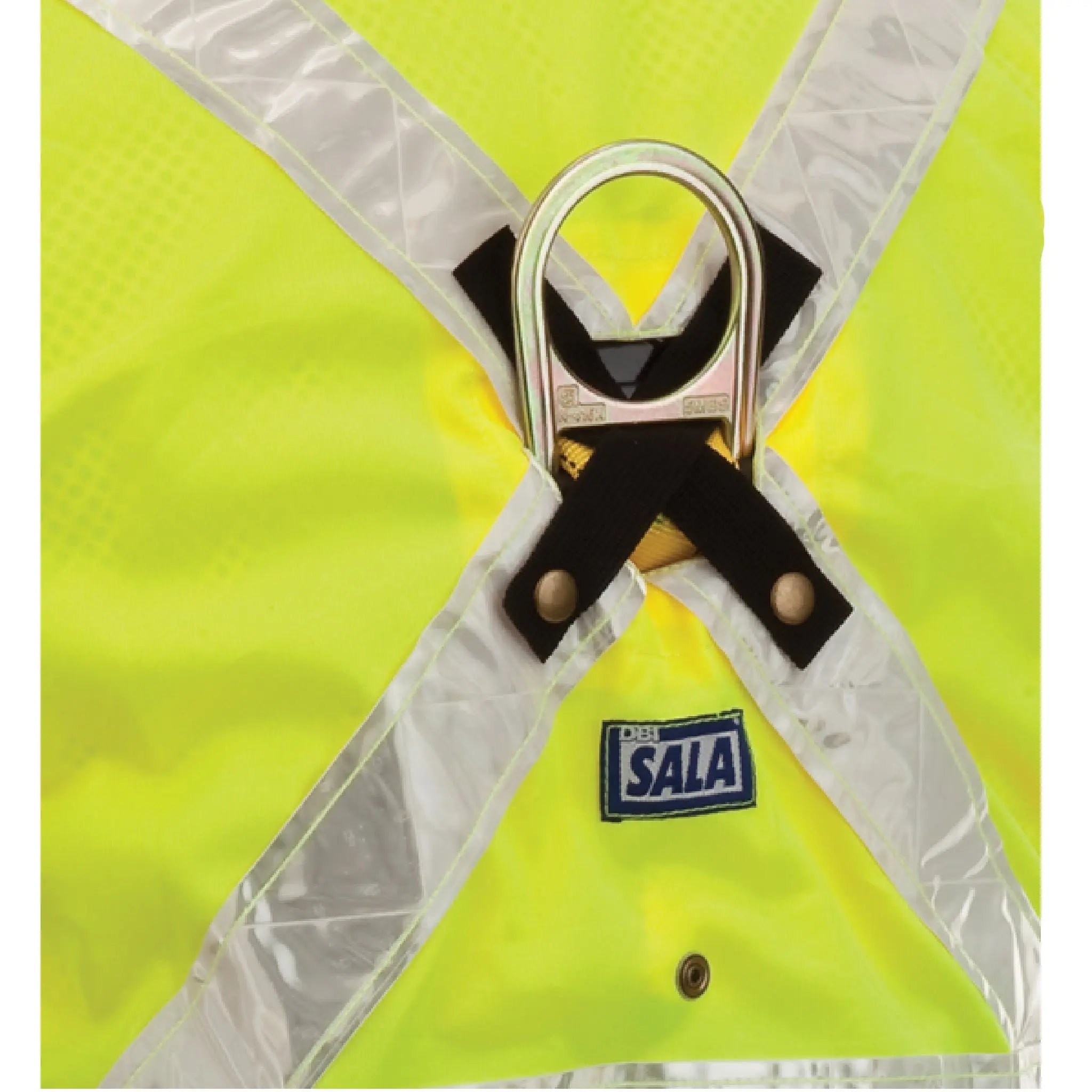 3M DBI-SALA Delta Vest Hi-Vis Reflective Workvest Harness 1107420, Universal, 1 EA, Back D-Ring