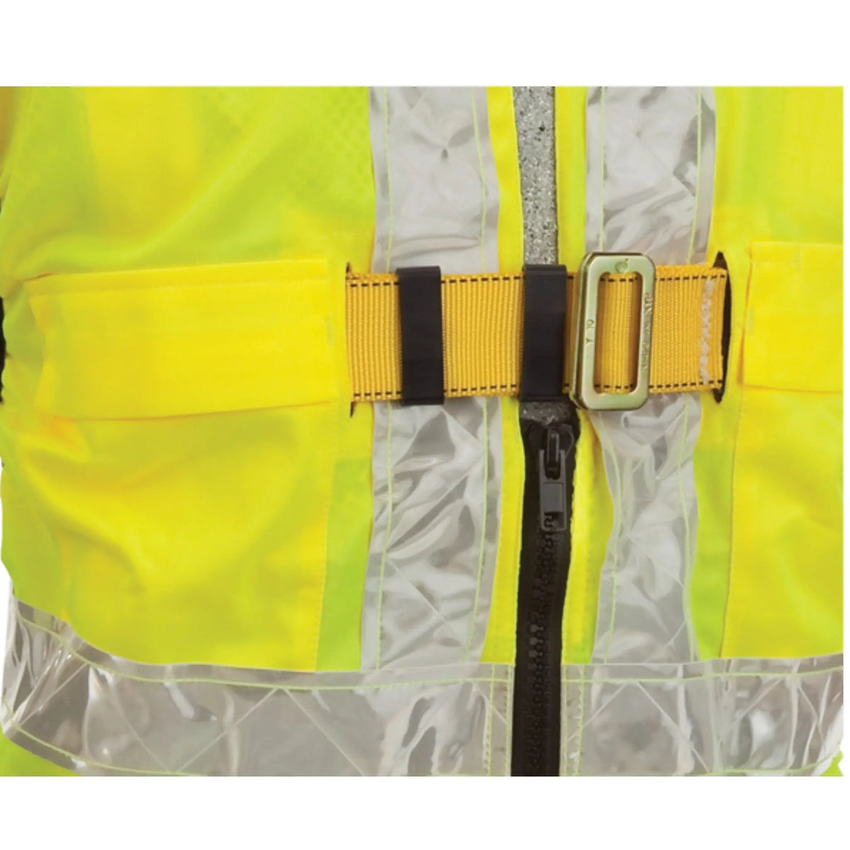 3M DBI-SALA Delta Vest Hi-Vis Reflective Workvest Harness 1107421, X-Large, 1 EA, Front Closeup