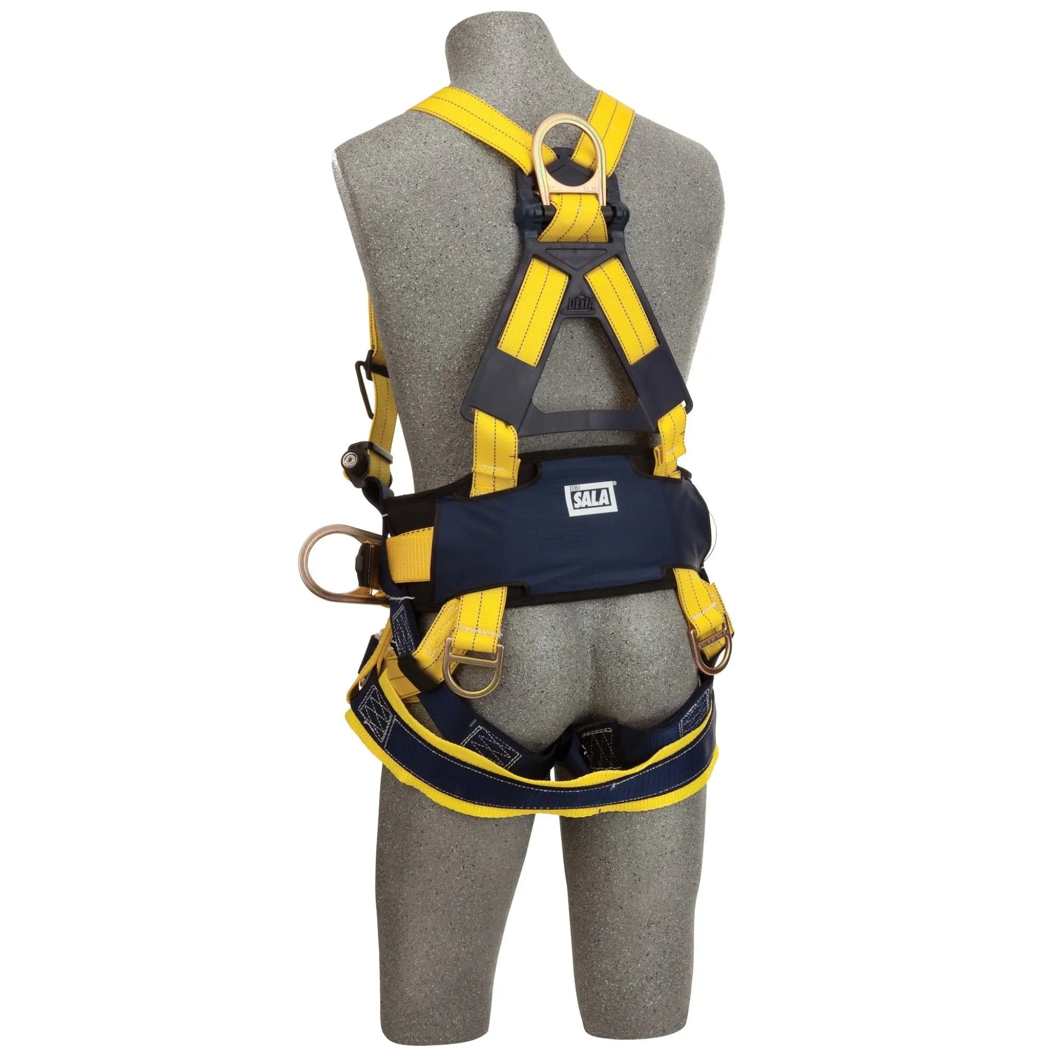 3M DBI-SALA Delta Vest-Style Tower Climbing Harness 1107777, Medium, 1 EA, Back