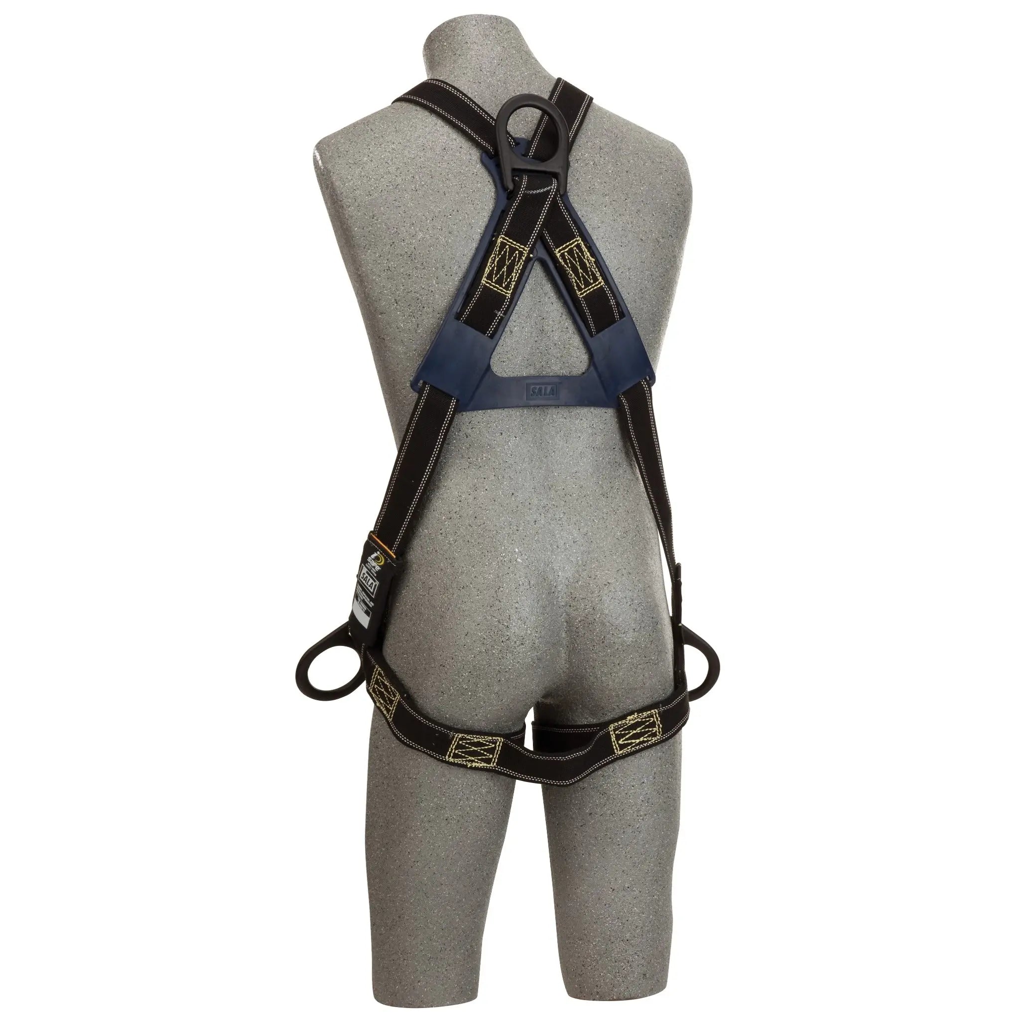 3M DBI-SALA Delta Arc Flash Cross-Over Style Positioning/Climbing Harness 1110940, Universal, Back View