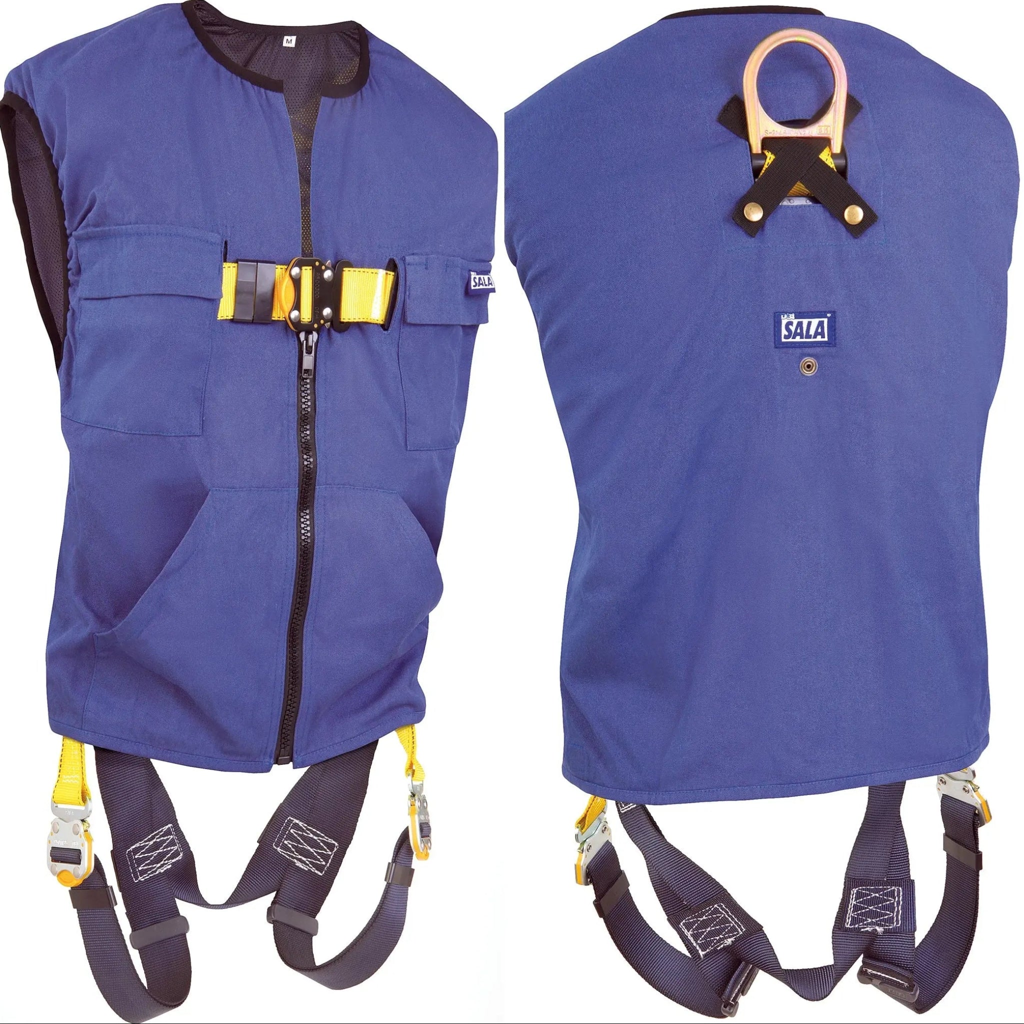 3M DBI-SALA Delta Vest Workvest Harness 1111577, X-Large, 1 EA, Back