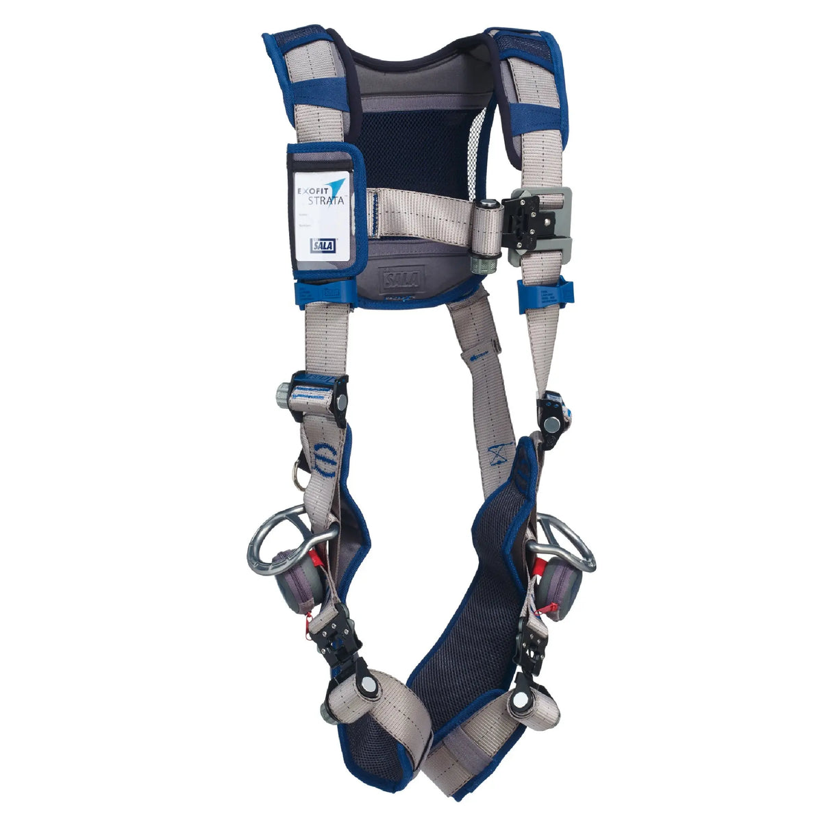 3M DBI-SALA ExoFit STRATA Vest-Style Positioning Harness 1112480, Grey, Blue, Small, 1 EA, Main Image