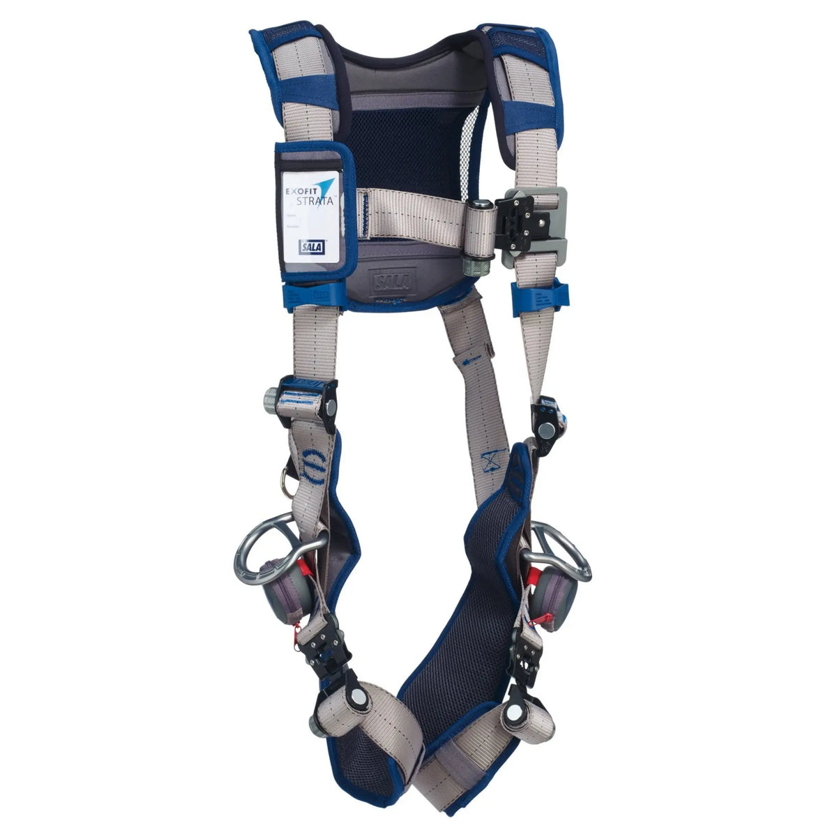 3M DBI-SALA ExoFit STRATA Vest-Style Positioning Harness 1112481, Grey, Blue, Medium, 1 EA, Main Image