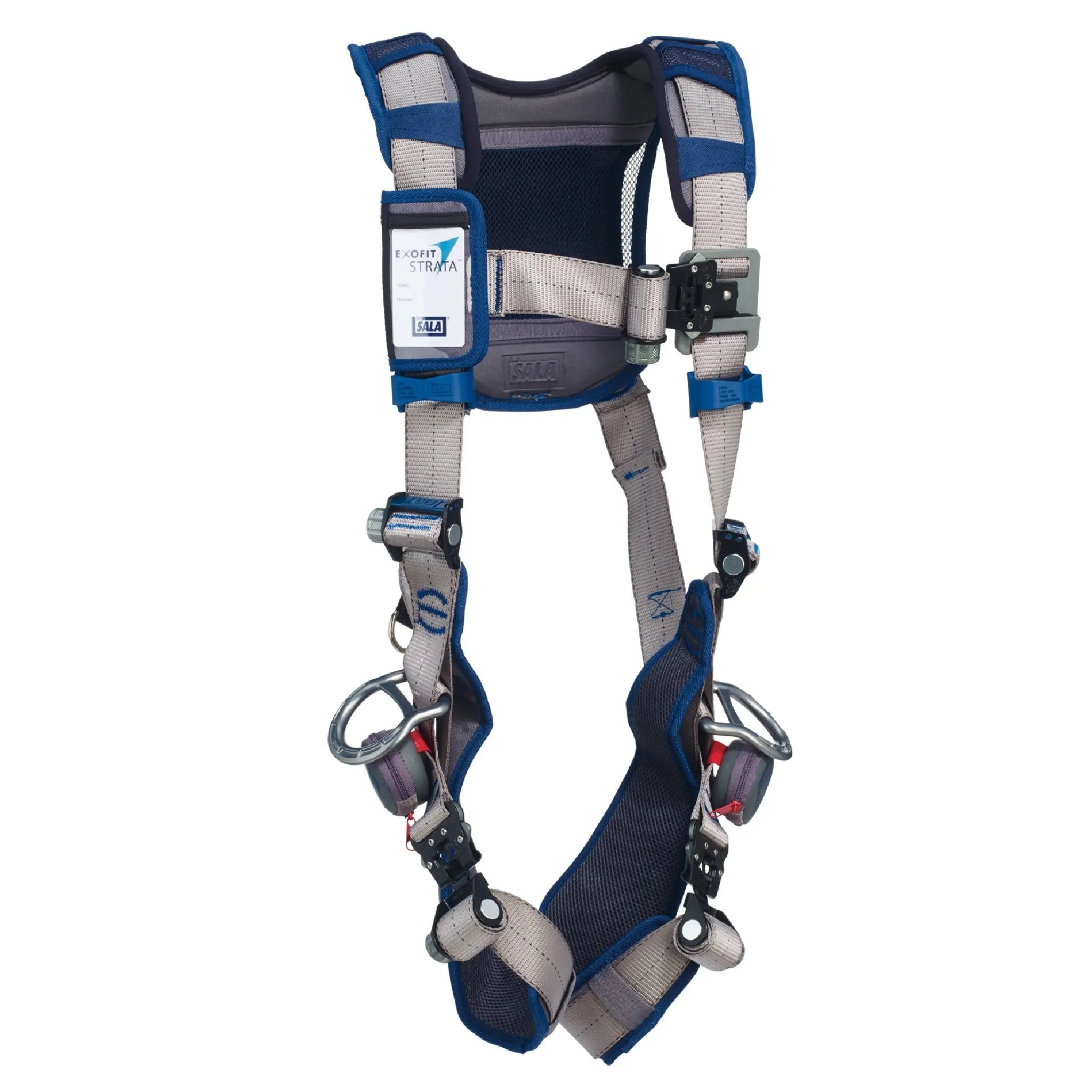 3M DBI-SALA ExoFit STRATA Vest-Style Positioning Harness 1112483, Grey, Blue, X-Large, 1 EA, Main Image