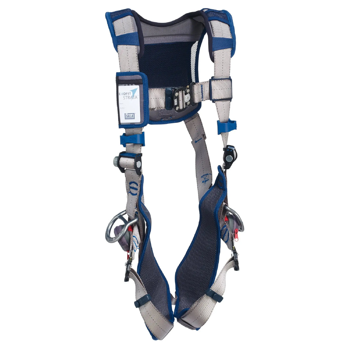 3M DBI-SALA ExoFit STRATA Vest-Style Positioning Harness 1112500, Grey, Blue, Small, 1 EA, Main Image