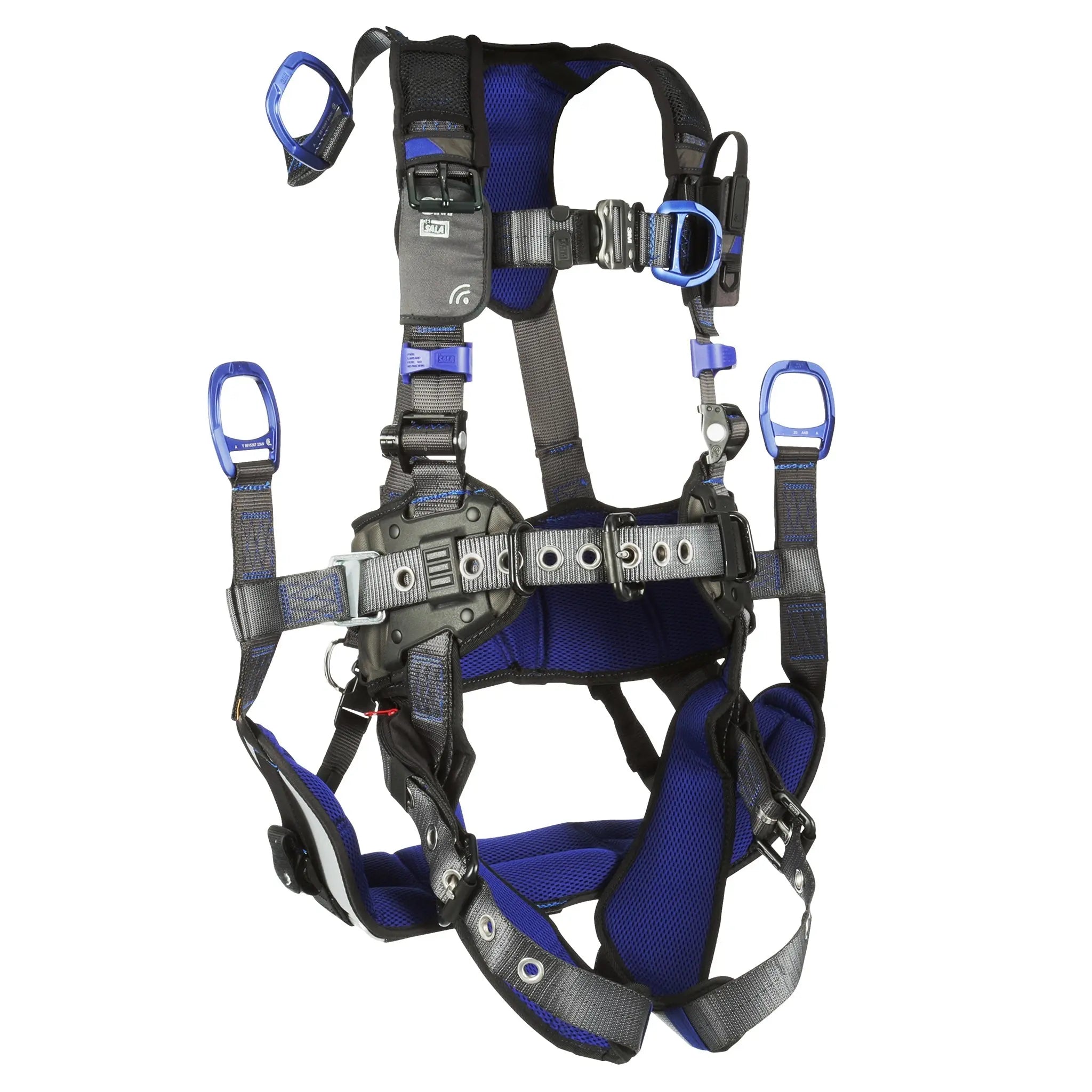 3M DBI-SALA ExoFit X300 Comfort Oil & Gas Climbing/Suspension SafetyHarness 1113298, X-Large, 1 Each, Side View
