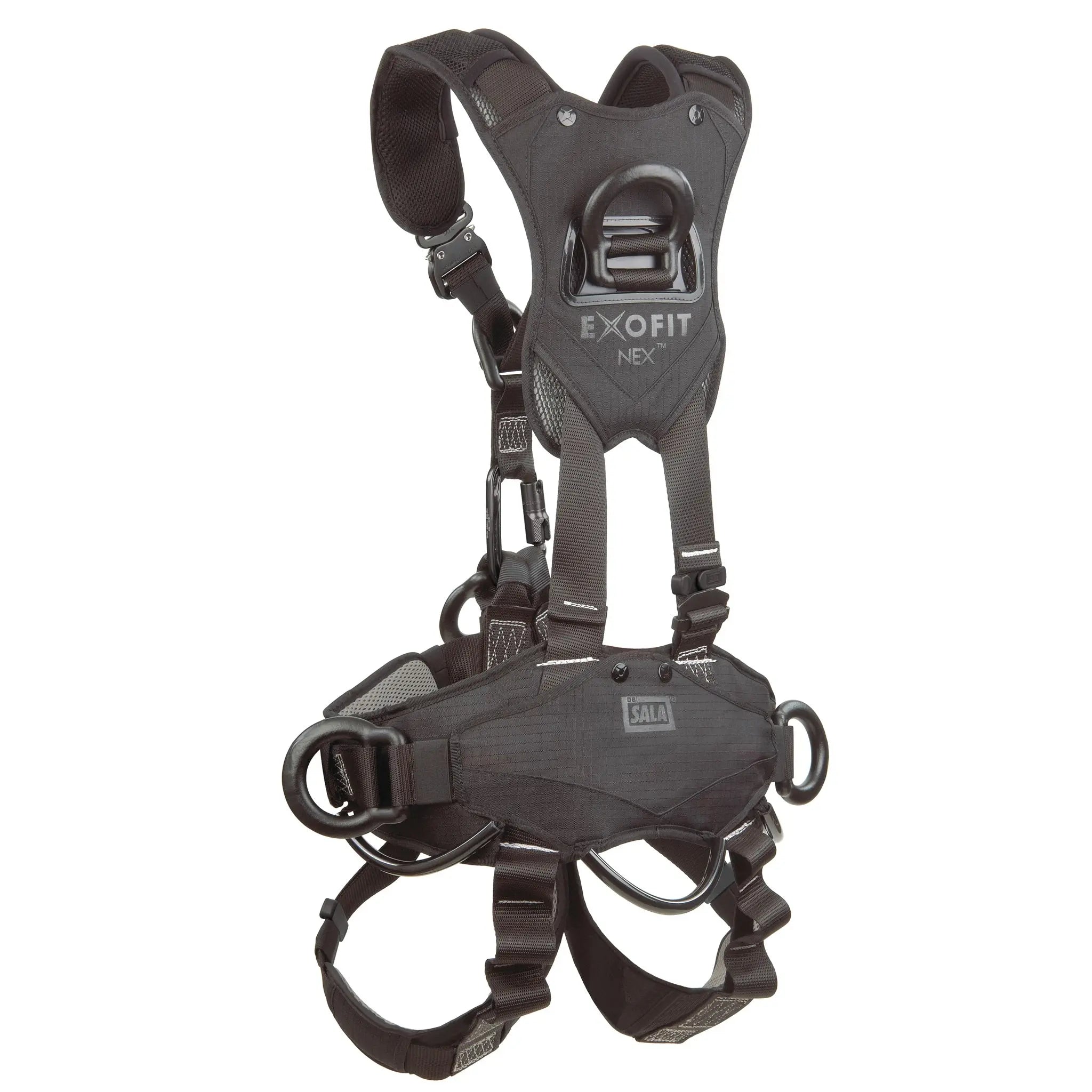 3M DBI-SALA ExoFit NEX Rope Access/Rescue Harness, Black-Out 1113373, X-Large, 1 EA, Back
