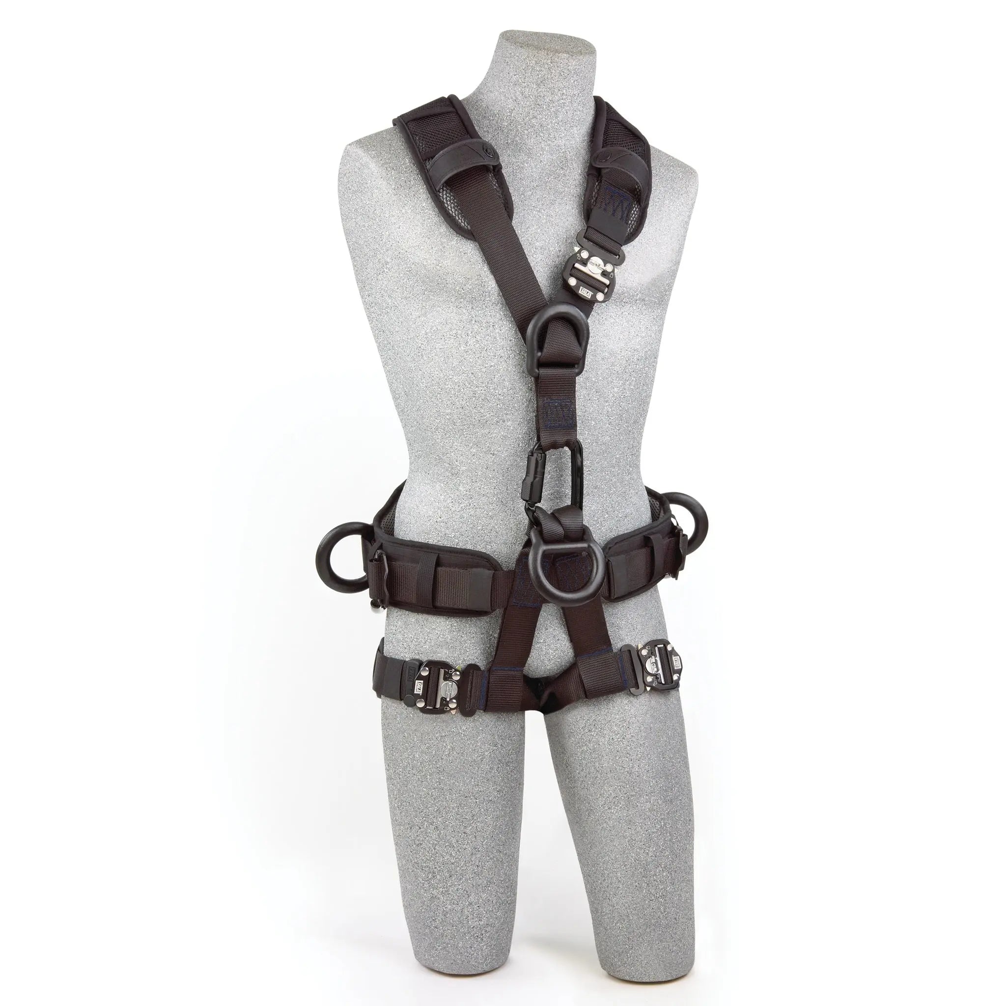 3M DBI-SALA ExoFit NEX Rope Access/Rescue Harness, Black-Out 1113373, X-Large, 1 EA, Front