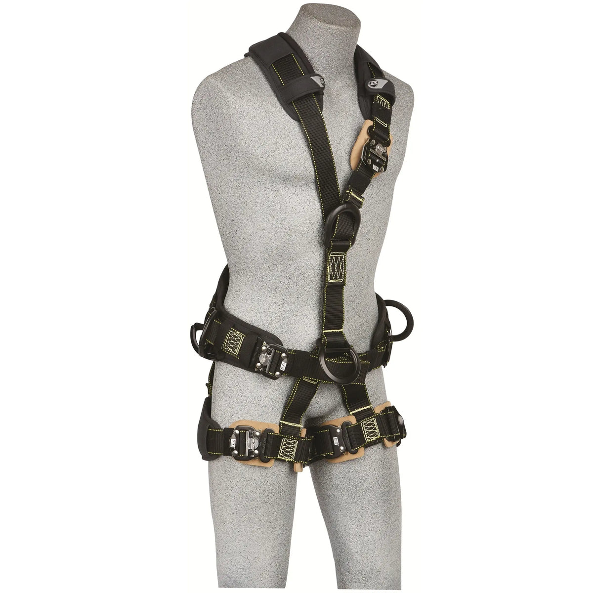 3M DBI-SALA ExoFit NEX Comfort Arc Flash Rope Access Climbing/Positioning/Rescue/Suspension Safety Harness 1113762, Medium, 1 Each, Main Image