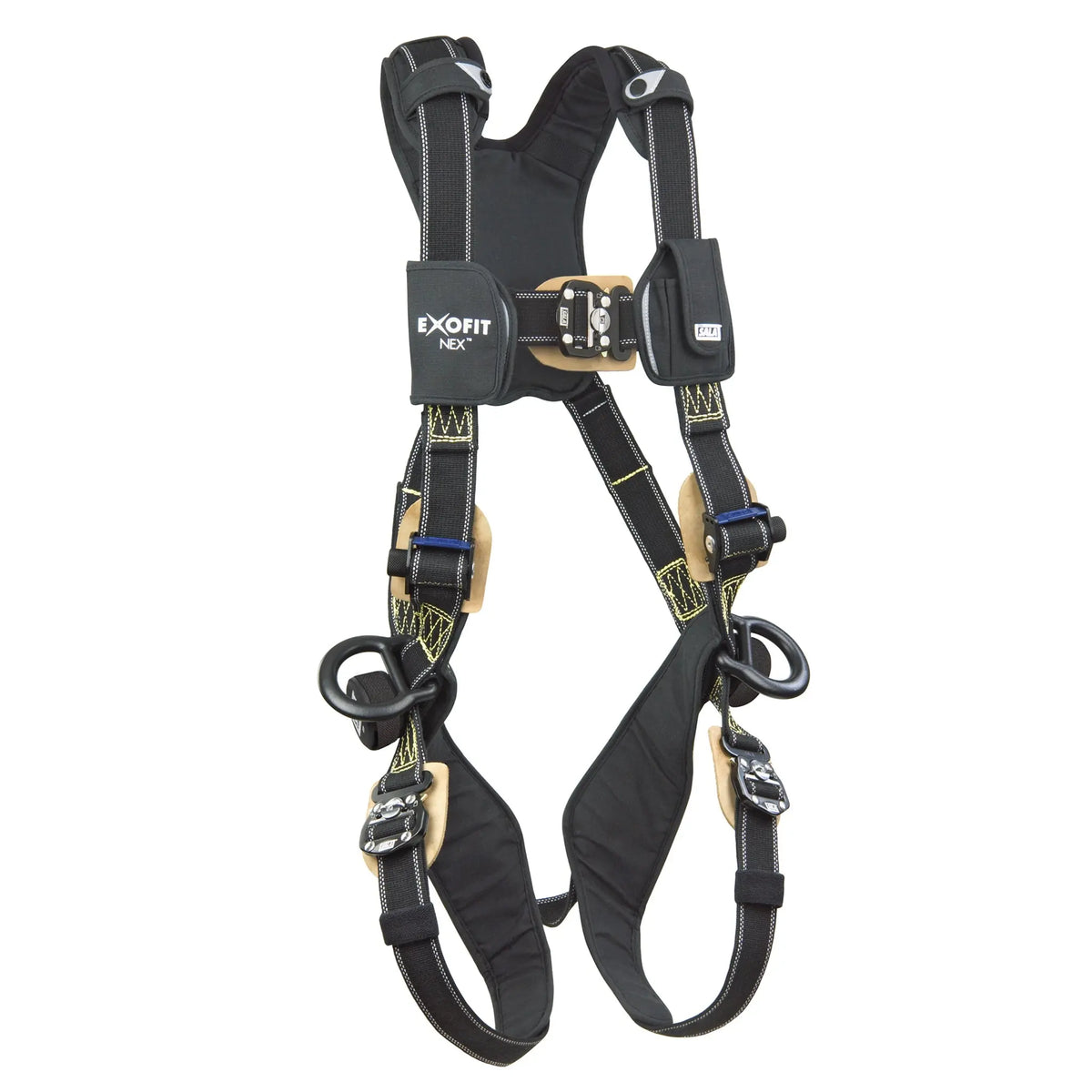 3M DBI-SALA ExoFit NEX Comfort Arc Flash Rope Access Climbing/Positioning/Rescue/Suspension Safety Harness 1113763, Large, 1 Each, Main Image