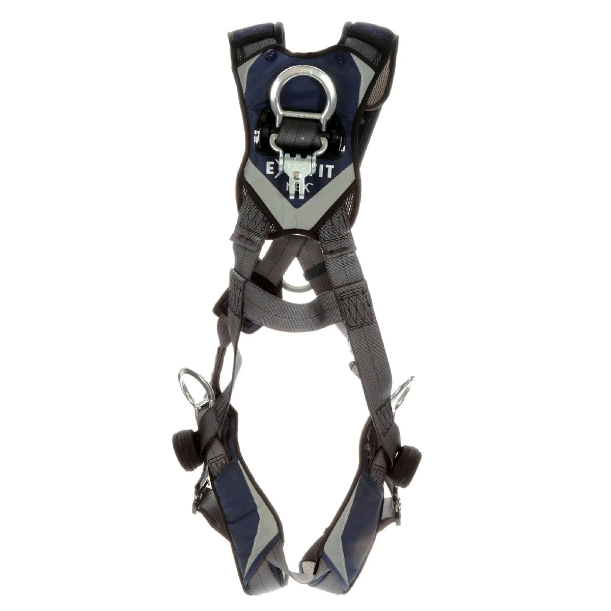 3M DBI-SALA ExoFit NEX Plus Comfort Cross-Over Style Positioning/Climbing Harness 1140198, X-Small, Gray, 1 EA, Main Image, Back