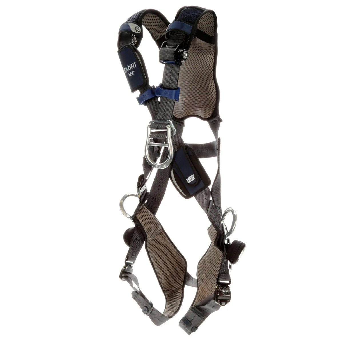 3M DBI-SALA ExoFit NEX Plus Comfort Cross-Over Style Positioning/Climbing Harness 1140198, X-Small, Gray, 1 EA, Main Image, Side