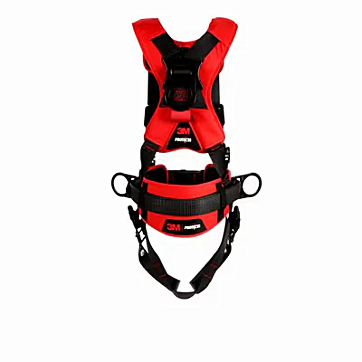 3M Protecta Comfort Construction Style Positioning Harness 1161218 Black X-Large 1 EA Case, Back