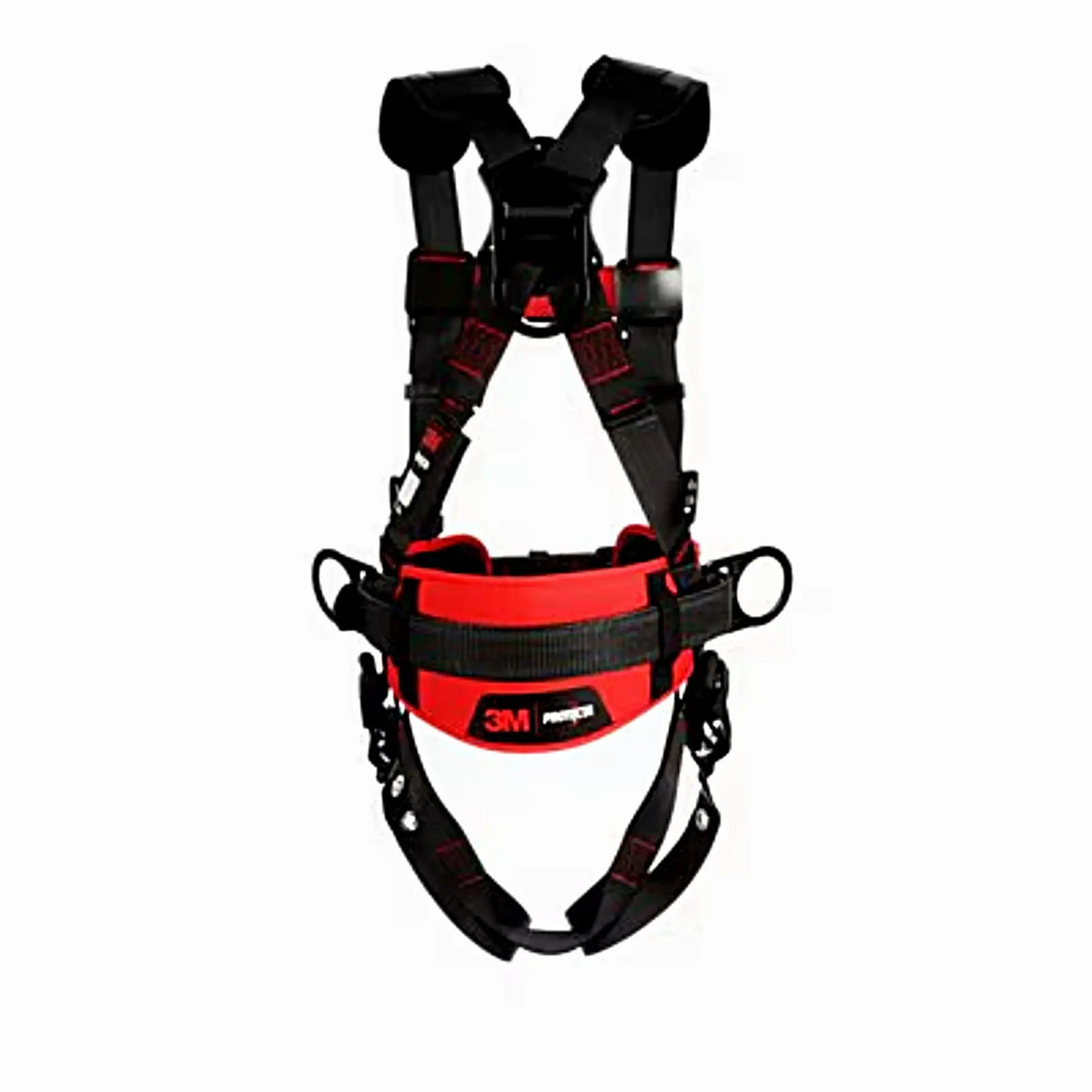 3M Protecta Construction Style Positioning Harness 1161317 Black X-Large 1 EA Case, Back