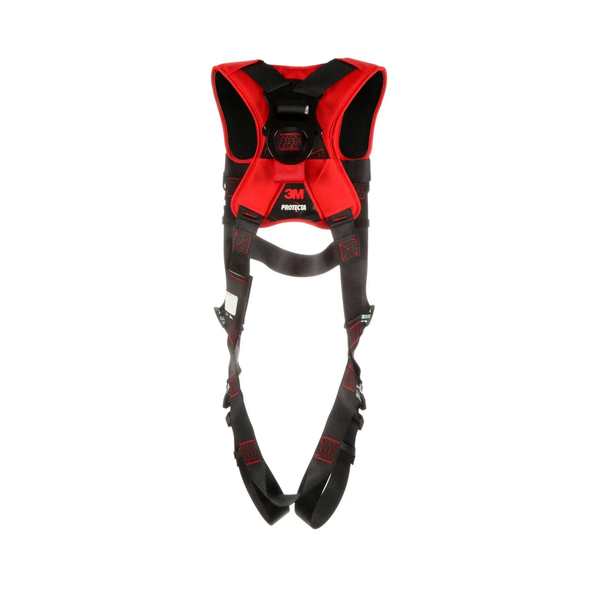 3M Protecta Comfort Vest-Style Climbing Harness 1161405 Black Medium Large 1 EA Case, Back