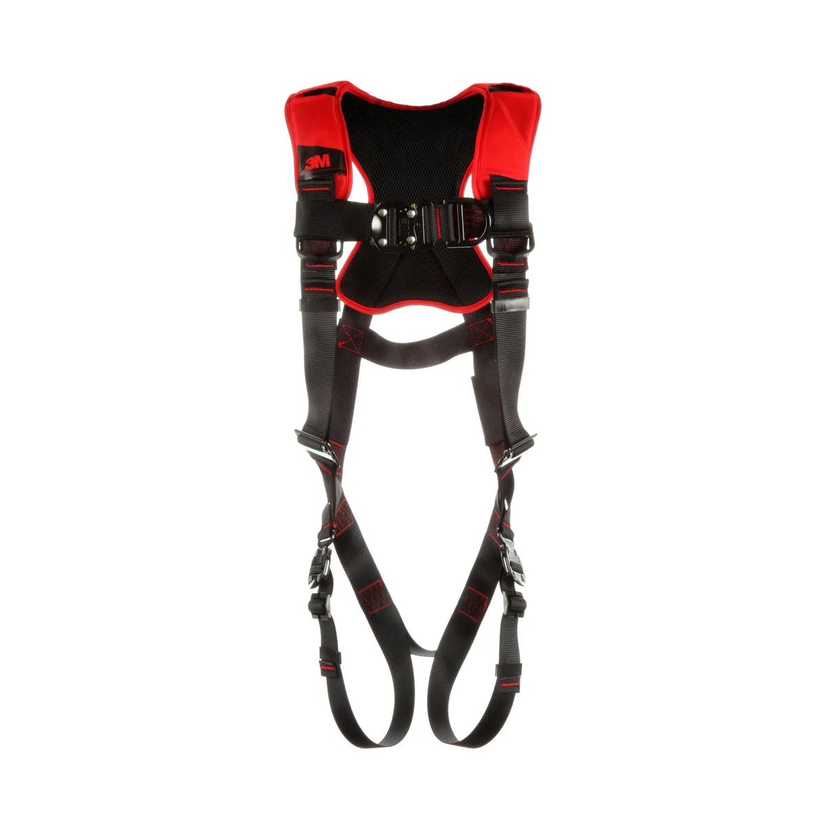 3M Protecta Comfort Vest-Style Climbing Harness 1161405 Black Medium Large 1 EA Case, Main Image