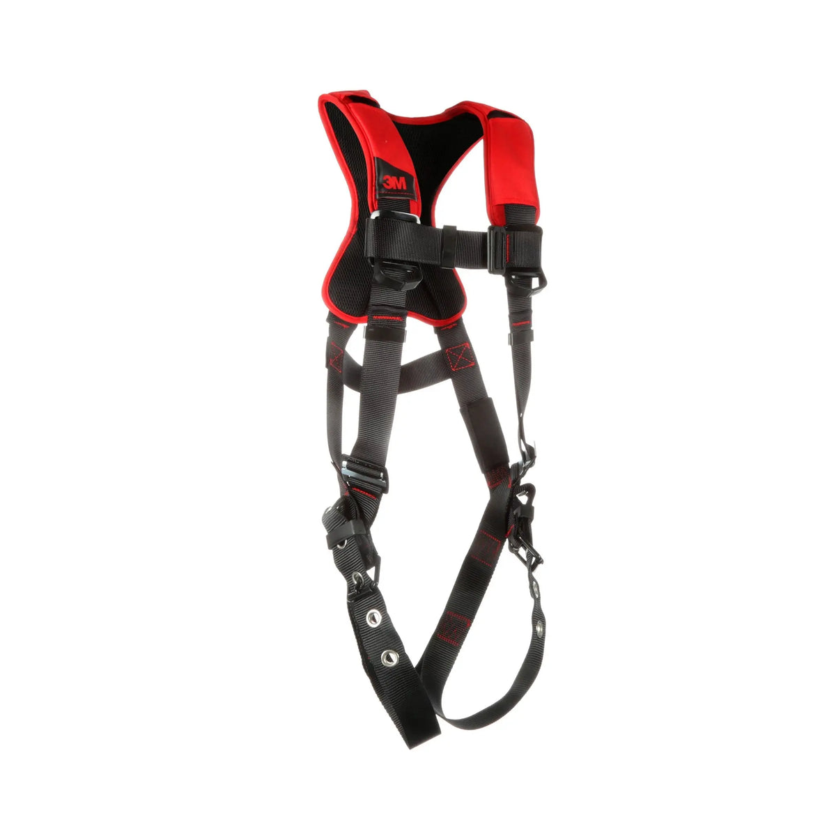 3M Protecta Comfort Vest-Style Climbing Harness 1161405 Black Medium Large 1 EA Case, Side
