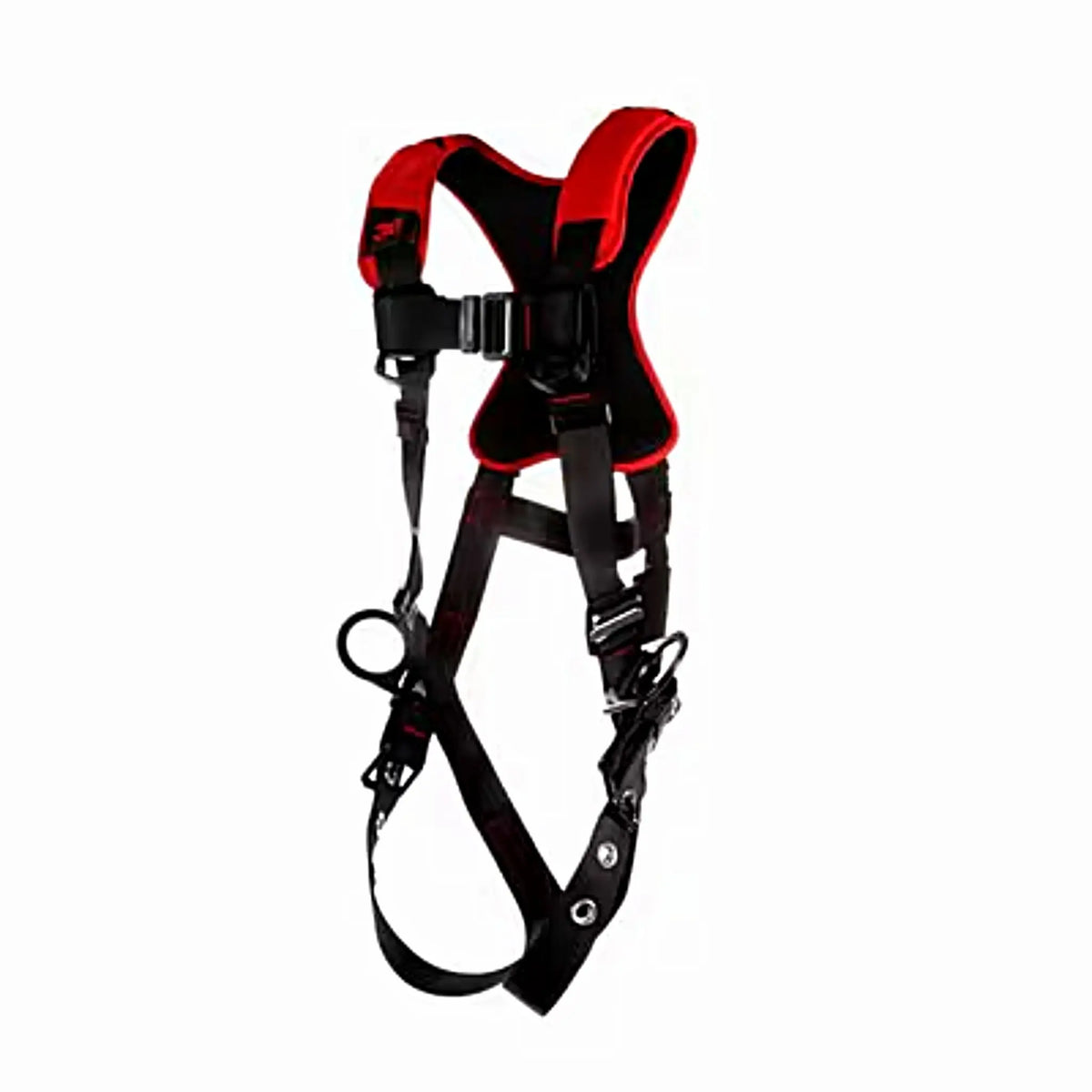 3M Protecta Comfort Vest-Style Positioning Harness 1161414 Black Medium Large 1 EA Case, Side
