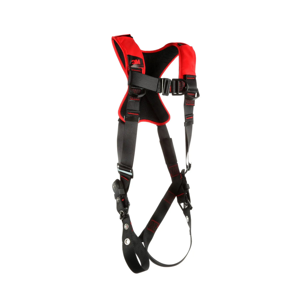 3M Protecta Comfort Vest-Style Climbing Harness 1161430 Black Medium Large 1 EA Case, Side