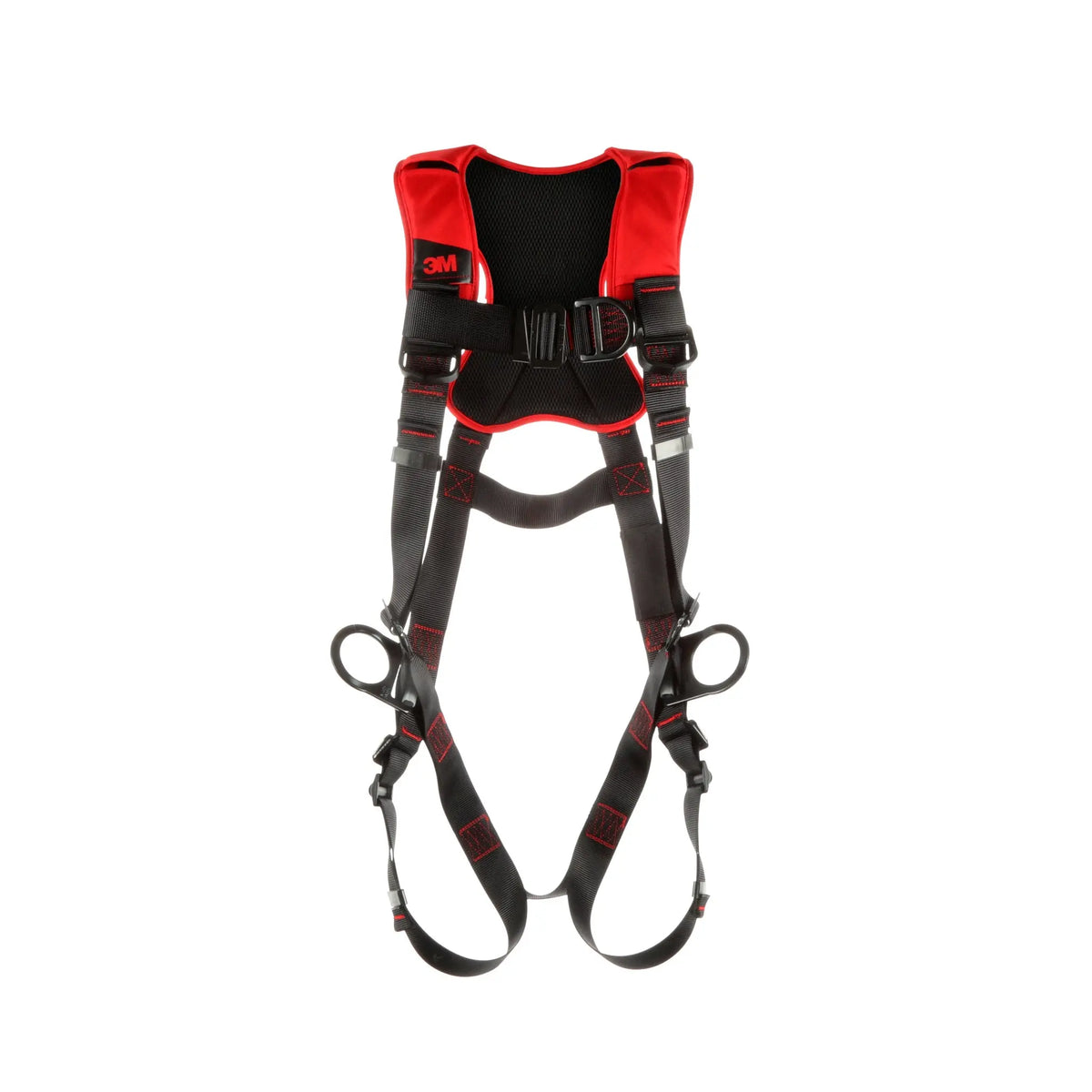 3M Protecta Comfort Vest-Style Positioning Climbing Harness 1161437 Black Medium Large 1 EA Case, Main Image