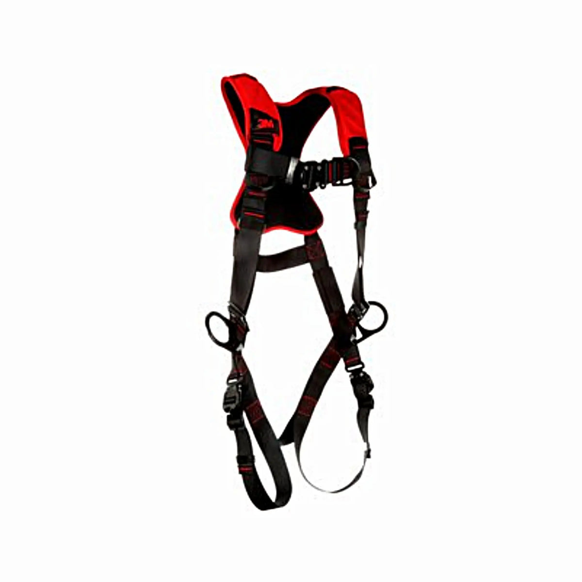 3M Protecta Comfort Vest-Style Positioning Climbing Harness 1161442 Black Small 1 EA Case, Side