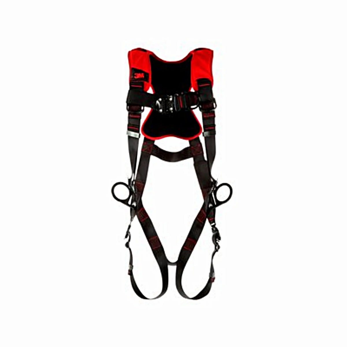 3M Protecta Comfort Vest-Style Positioning Climbing Harness 1161443 Black Medium Large 1 EA Case, Main Image