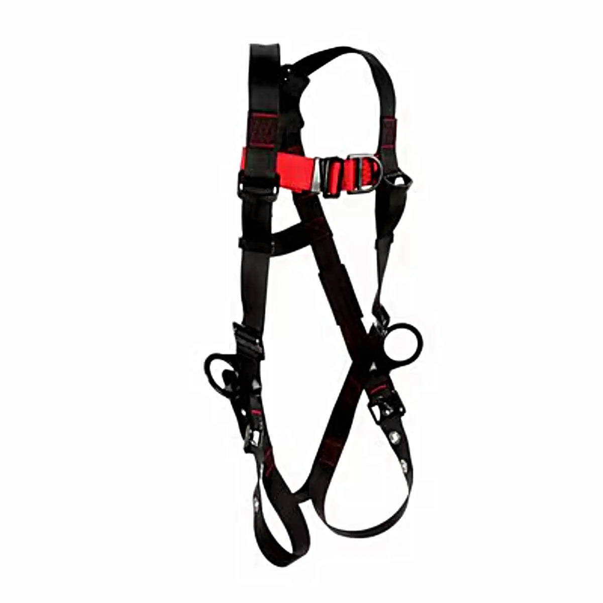 3M Protecta Vest-Style Positioning Climbing Harness 1161506 Black Small 1 EA Case, Side