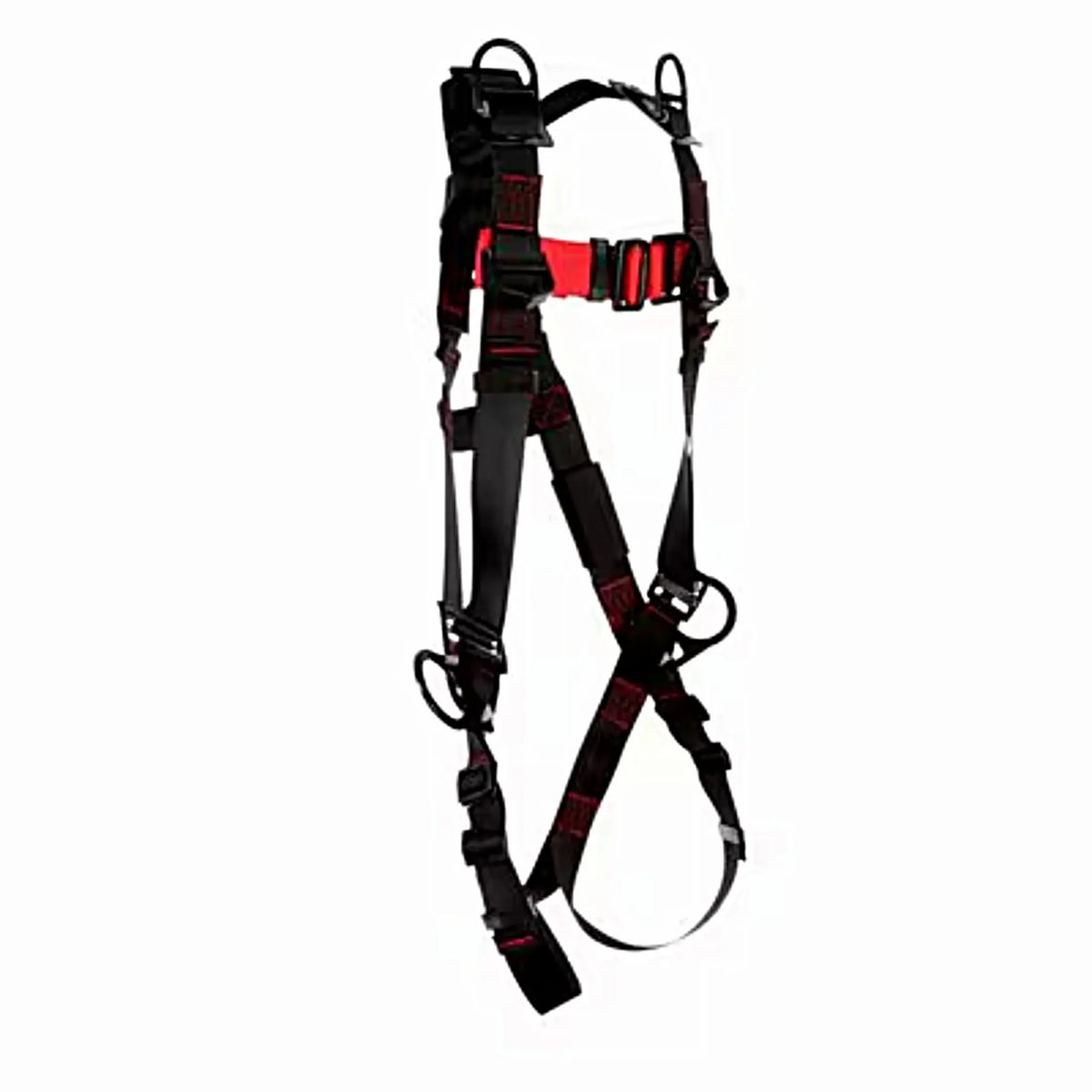 3M Protecta Vest-Style Positioning Climbing Retrieval Harness 1161513 Black Small 1 EA Case, Side