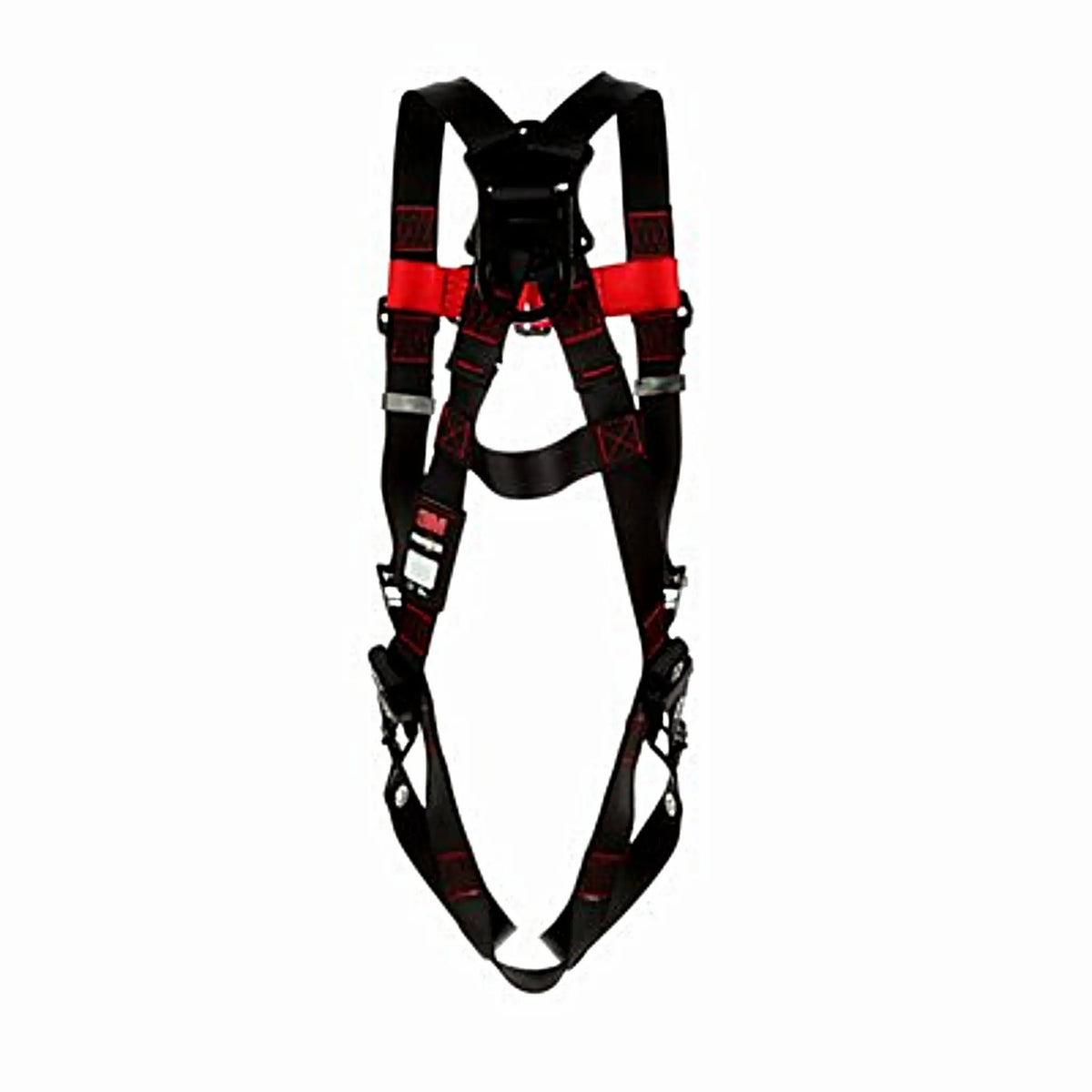 3M Protecta Vest-Style Climbing Harness 1161520 Black Small 1 EA Case, Back